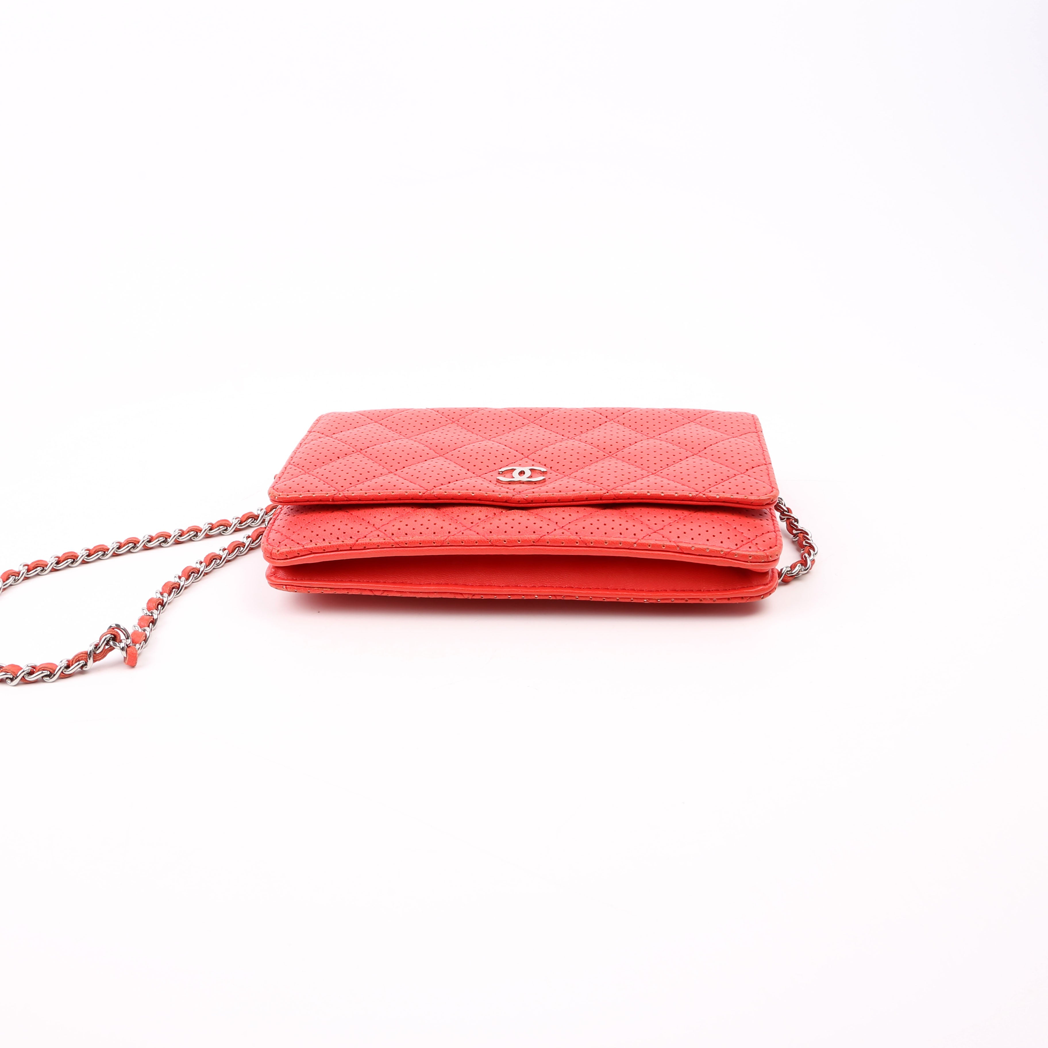 WOC Perforated Leather 11M Coral