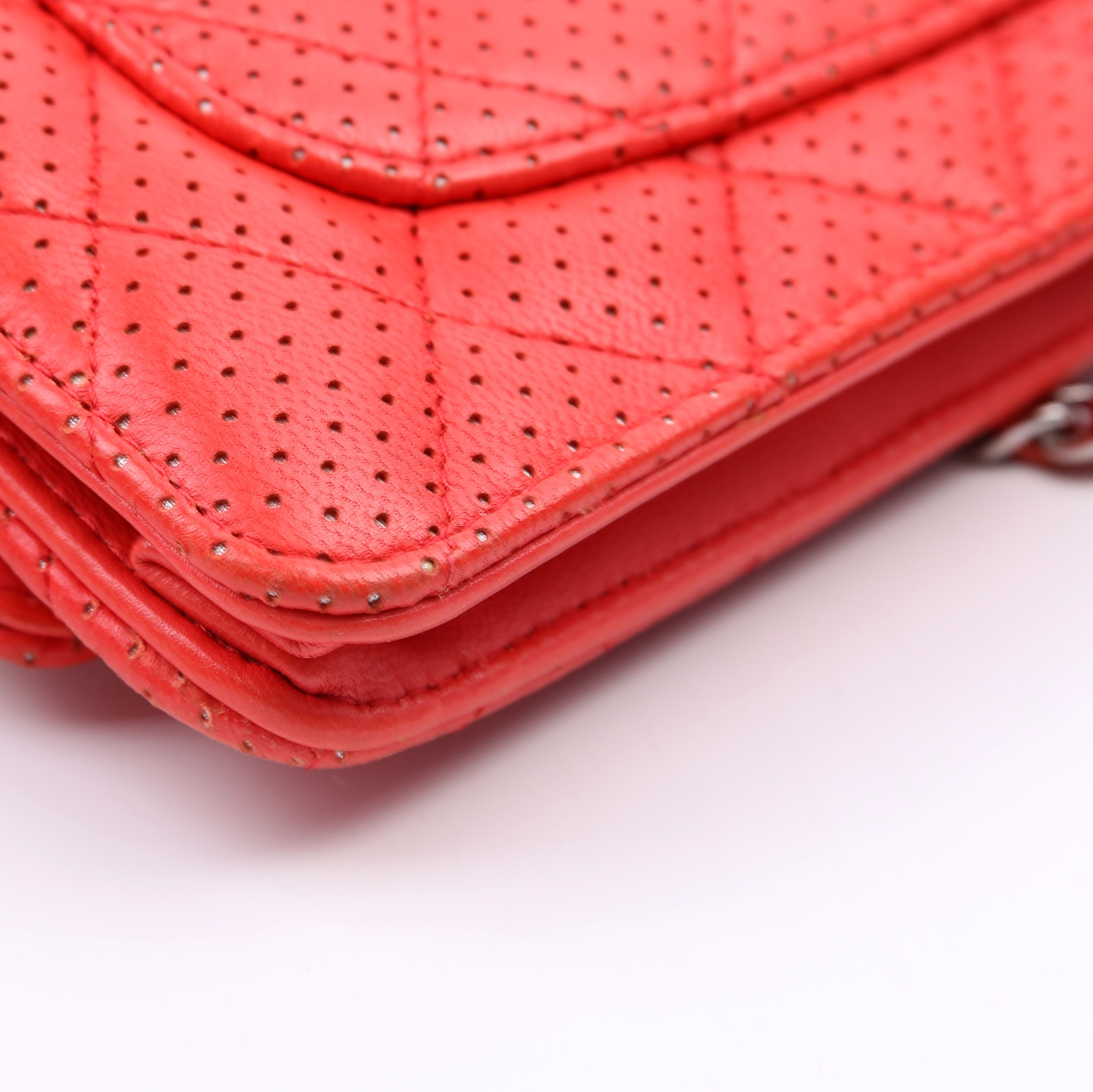WOC Perforated Leather 11M Coral
