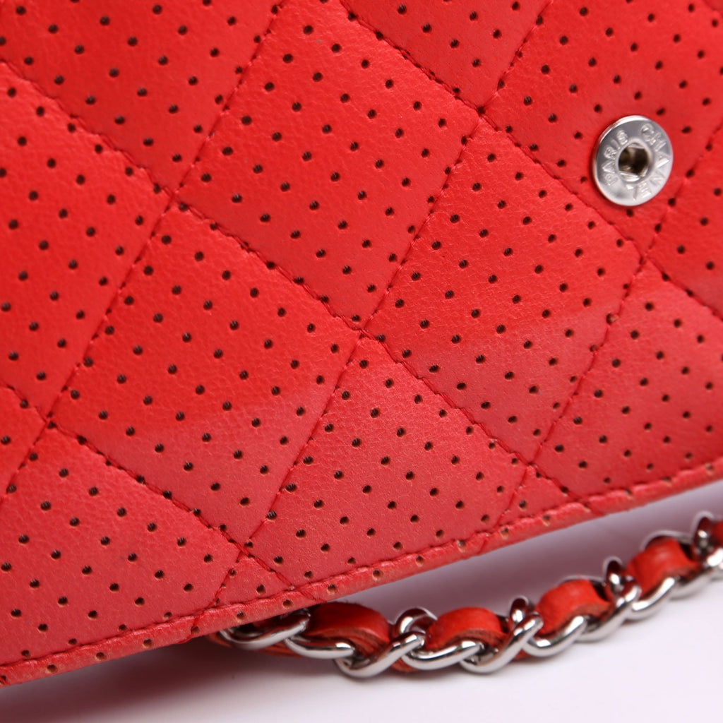 WOC Perforated Leather 11M Coral