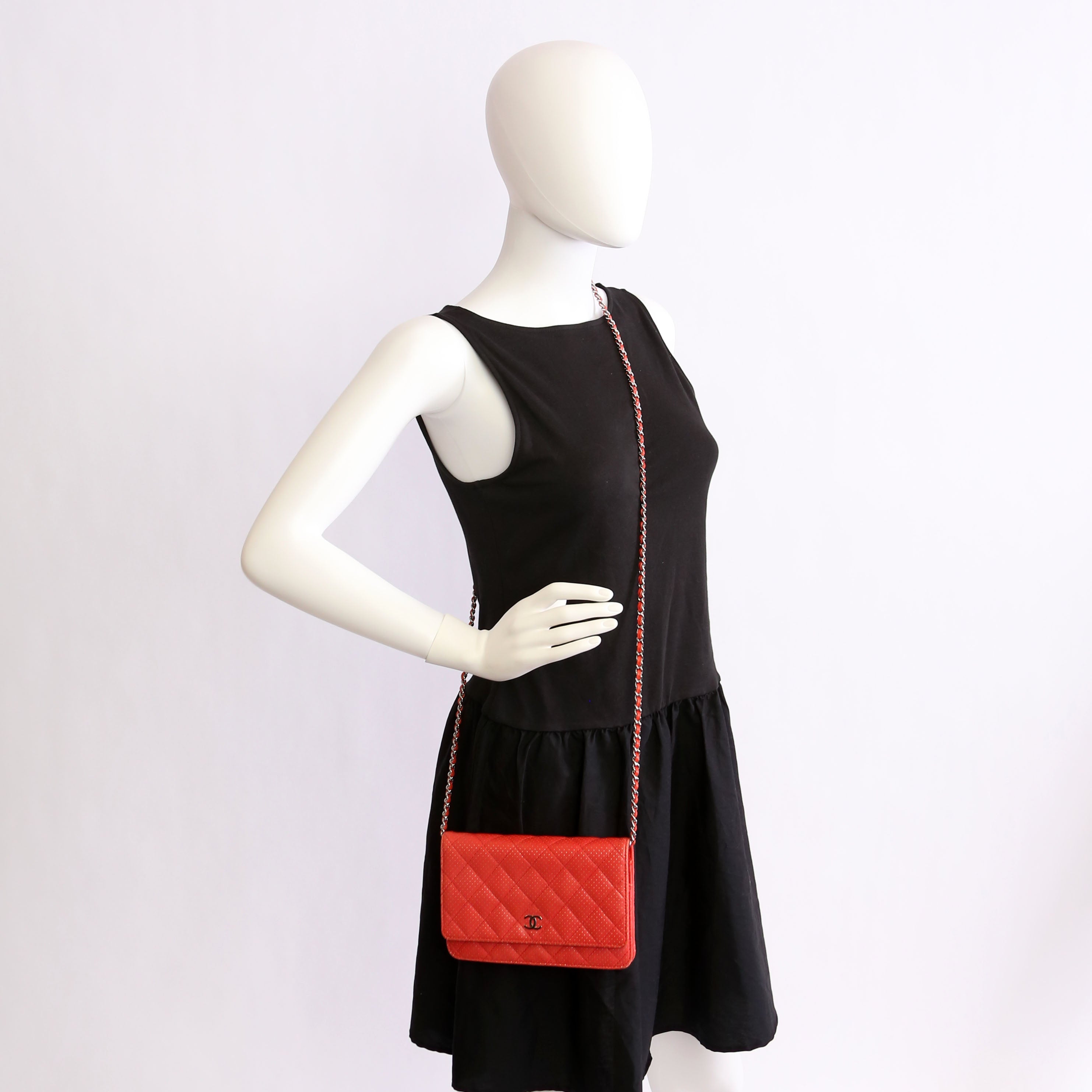 WOC Perforated Leather 11M Coral