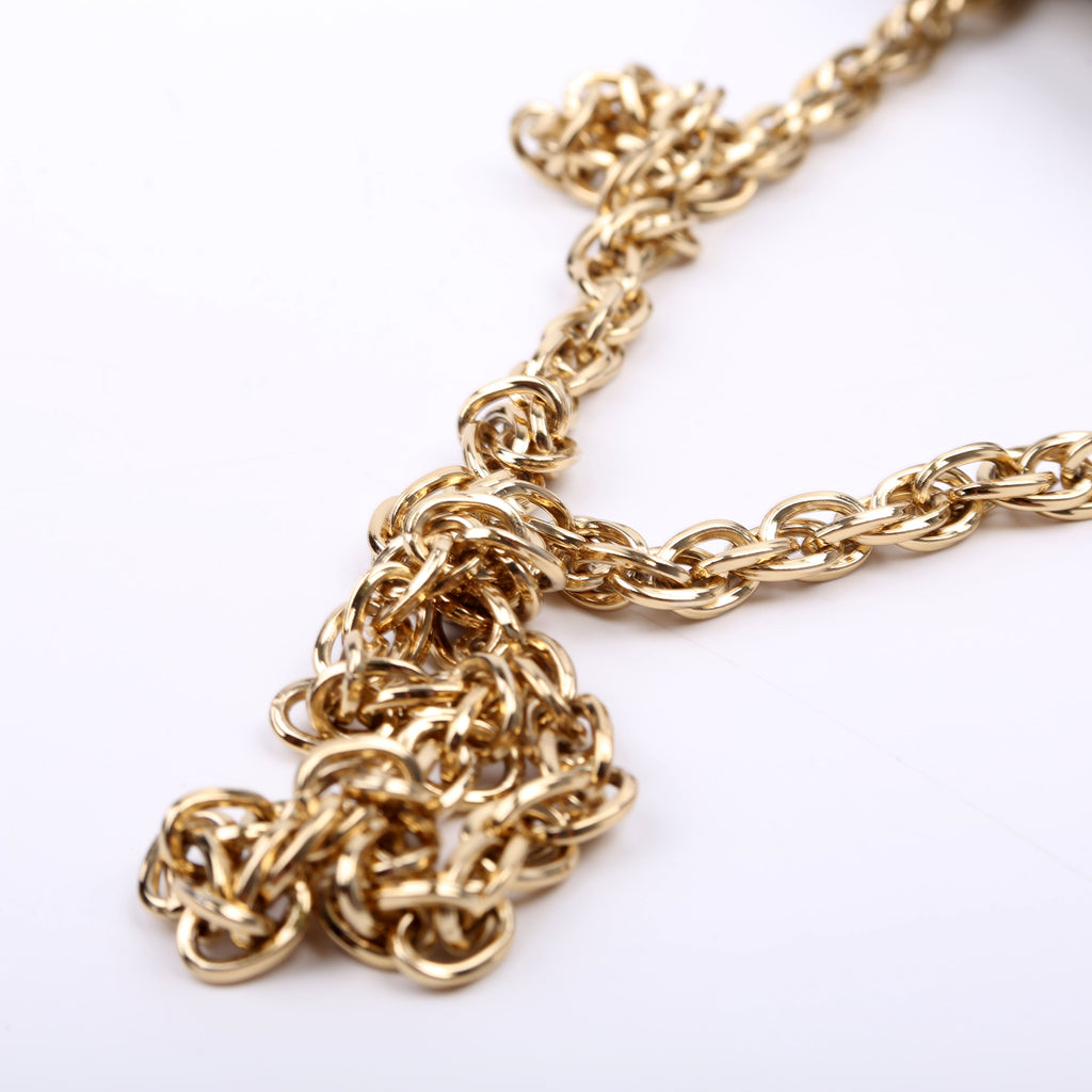 503877 GG Supreme Flora Ophidia Small Chain White