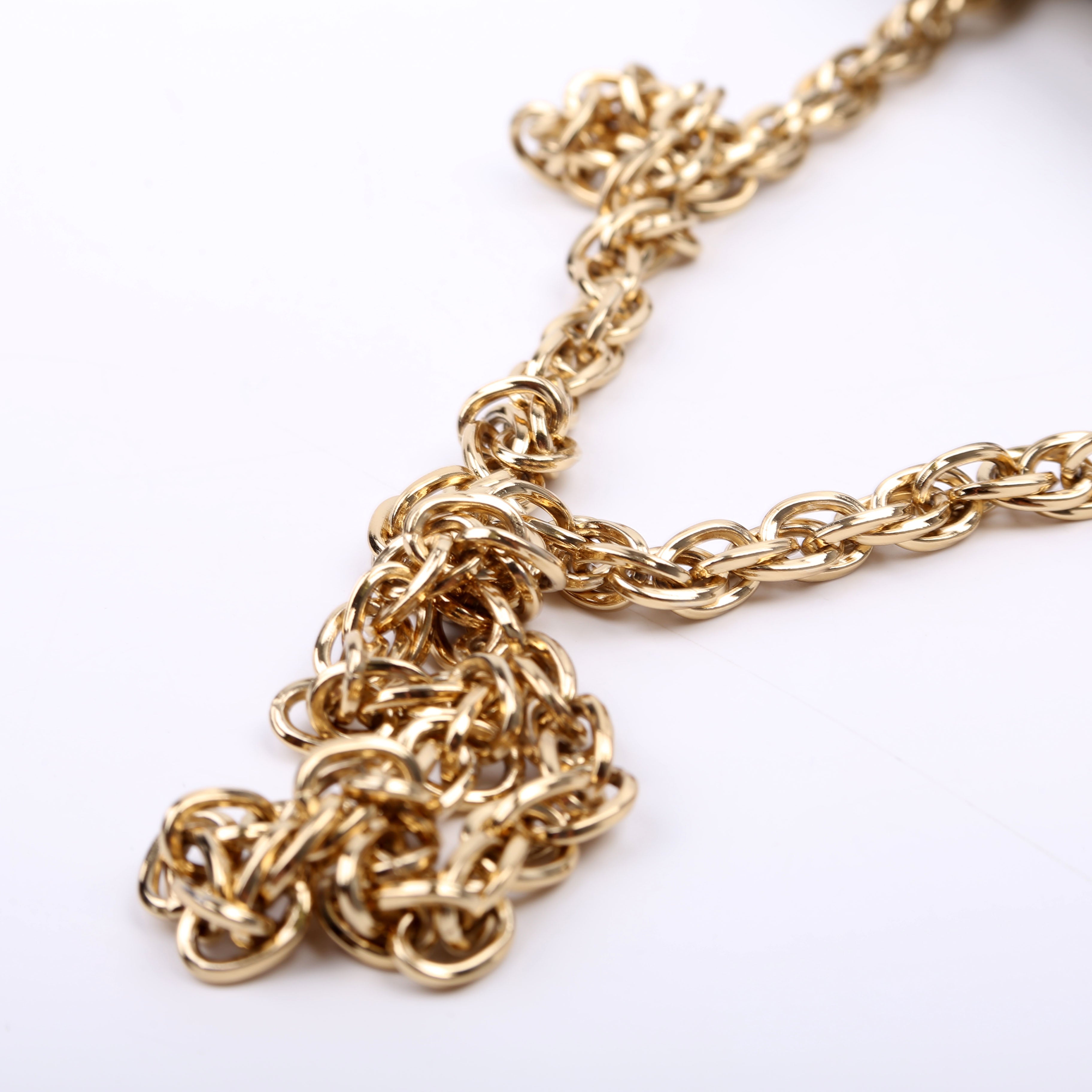 503877 GG Supreme Flora Ophidia Small Chain White