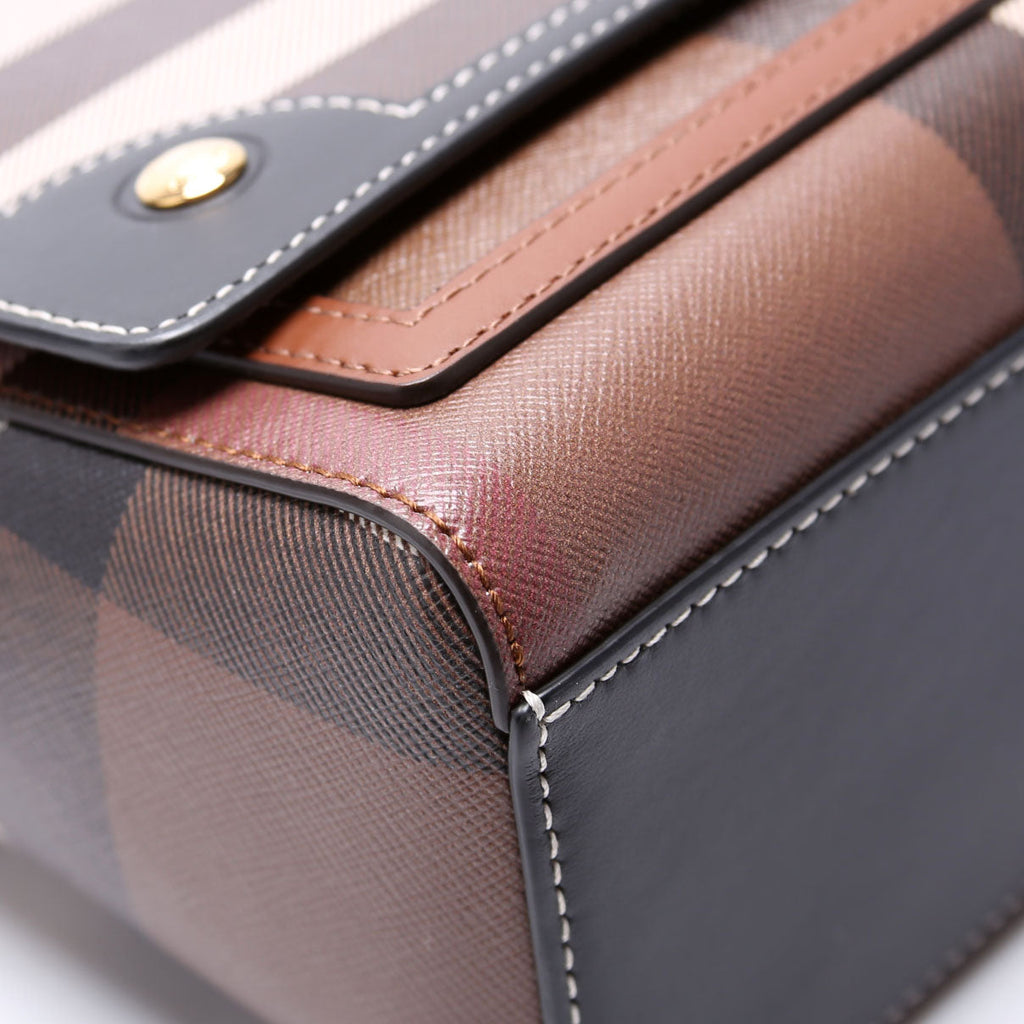 Note Crossbody Leather/Giant Check Multicolor