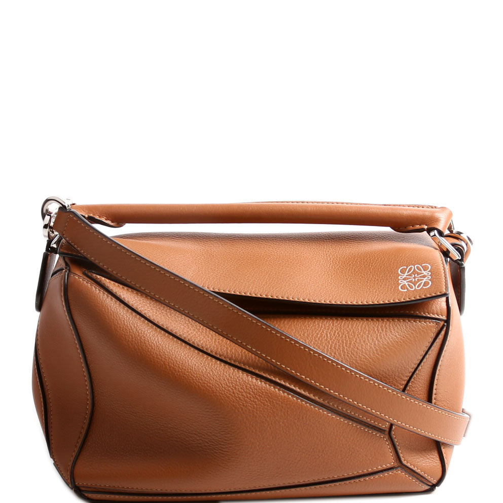 Puzzle Bag Small Brown