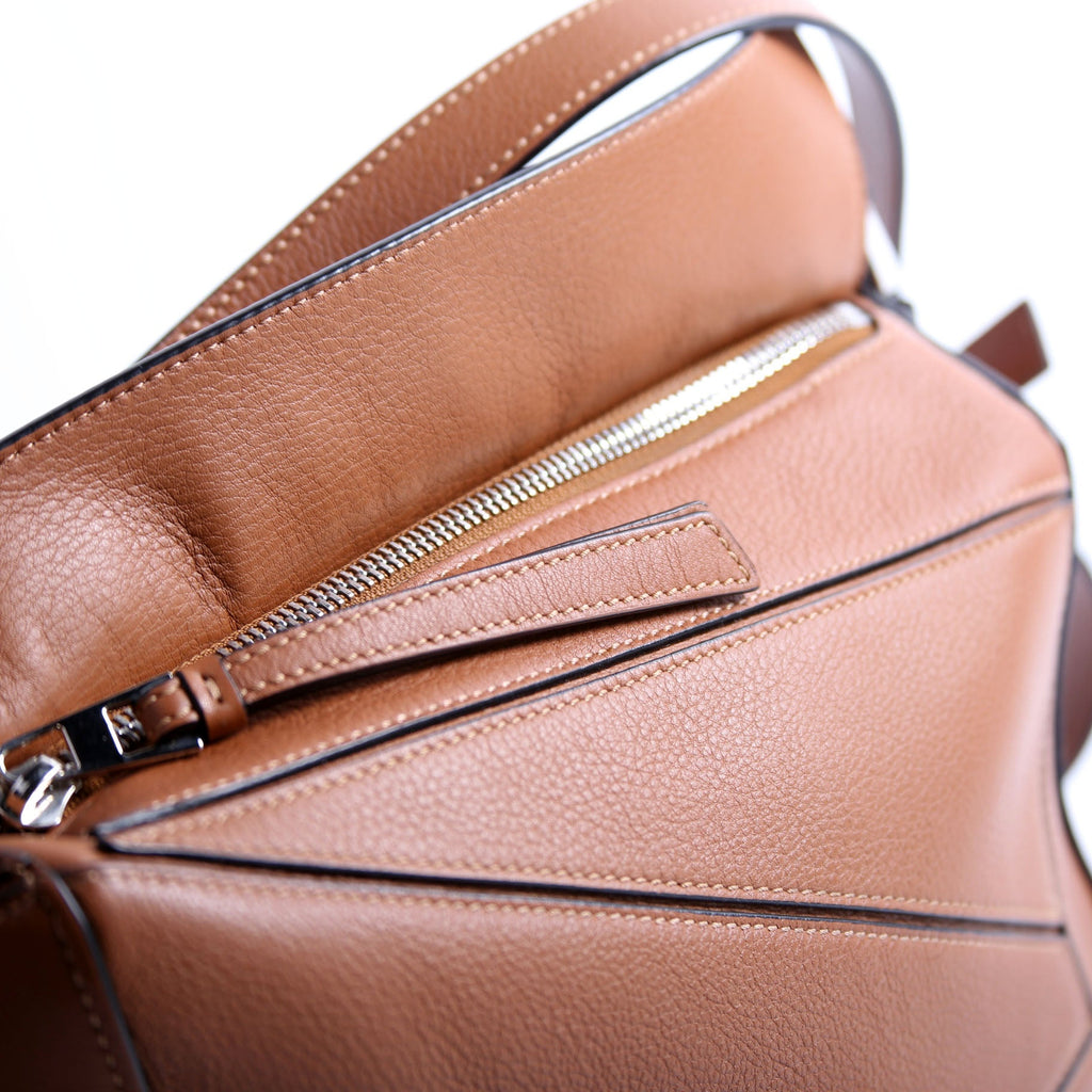 Puzzle Bag Small Brown