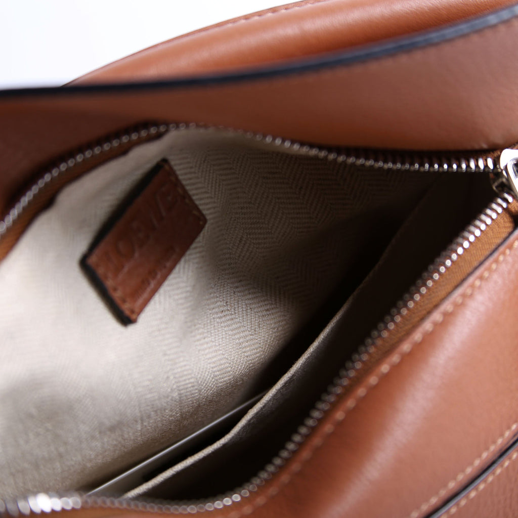 Puzzle Bag Small Brown