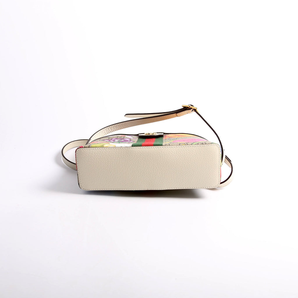 Gucci 499621 Ophidia GG Flora Small Crossbody