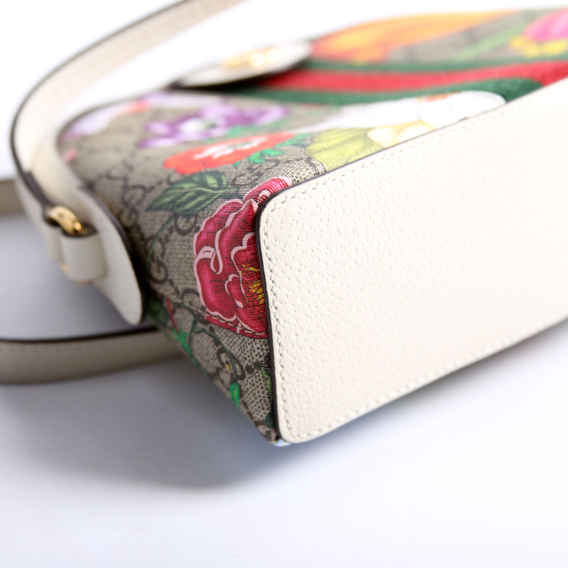 Gucci 499621 Ophidia GG Flora Small Crossbody