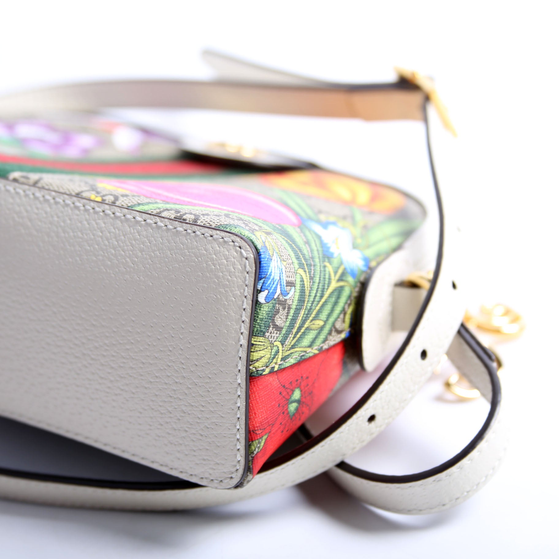 Gucci 499621 Ophidia GG Flora Small Crossbody