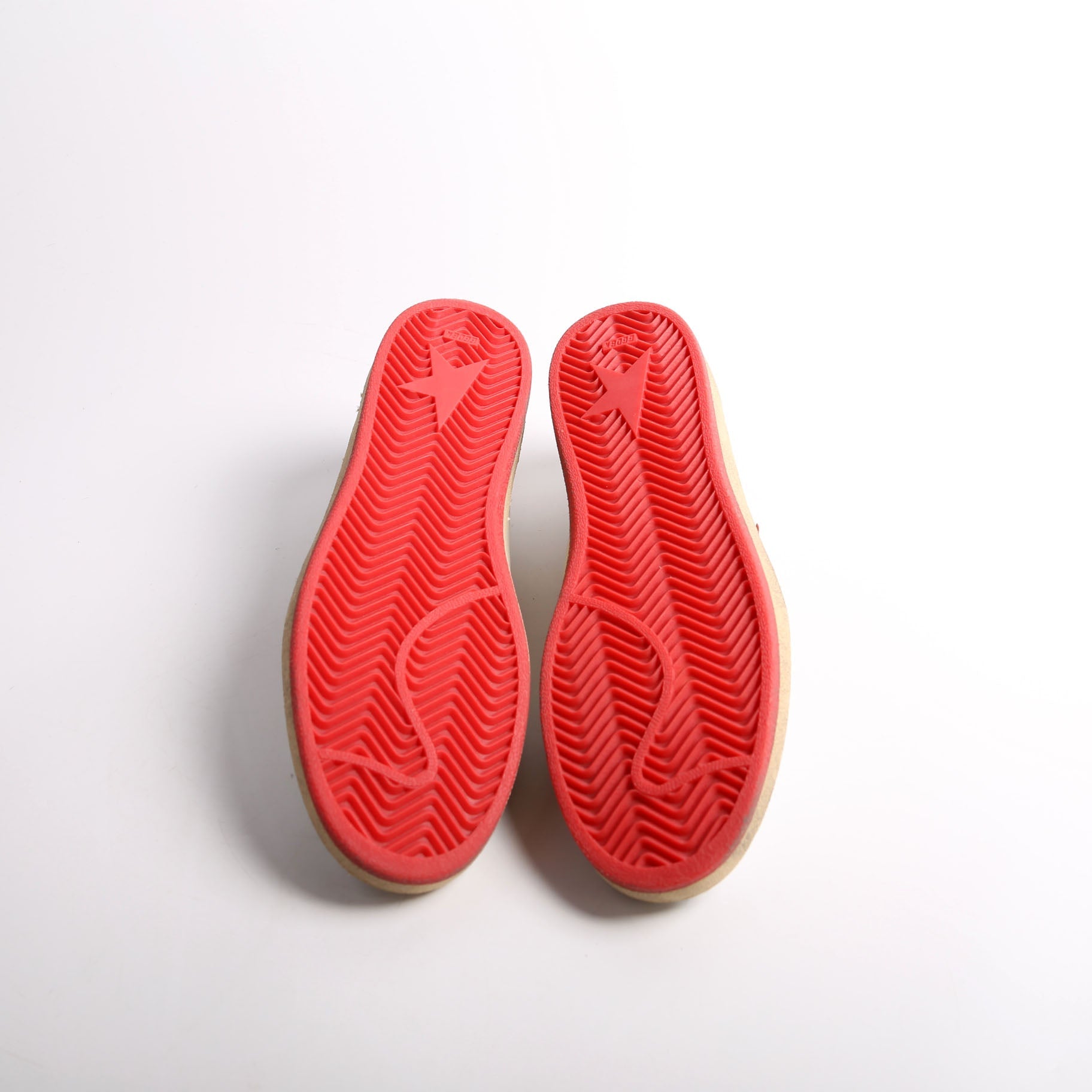 Golden Goose Ballstar Sneakers Size 40 White/Red