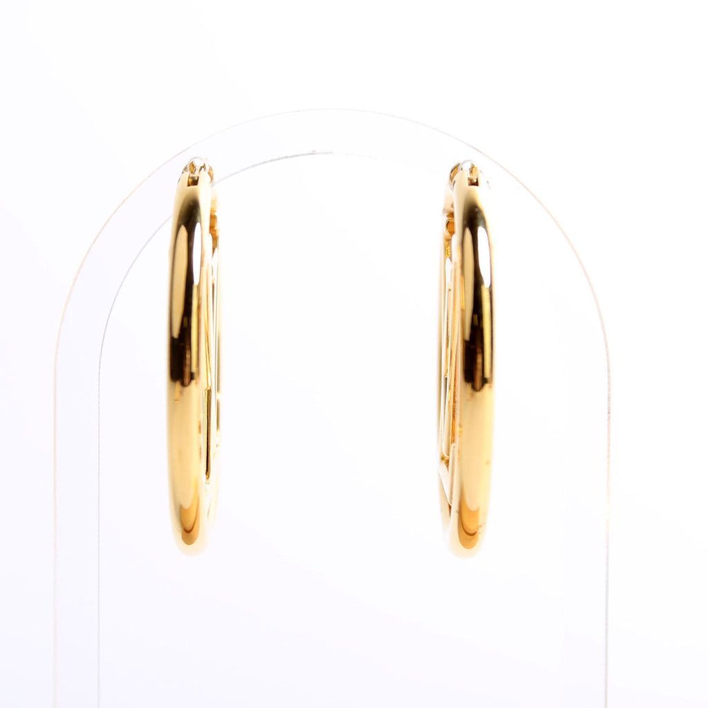 Louise Hoops GM Earrings Gold
