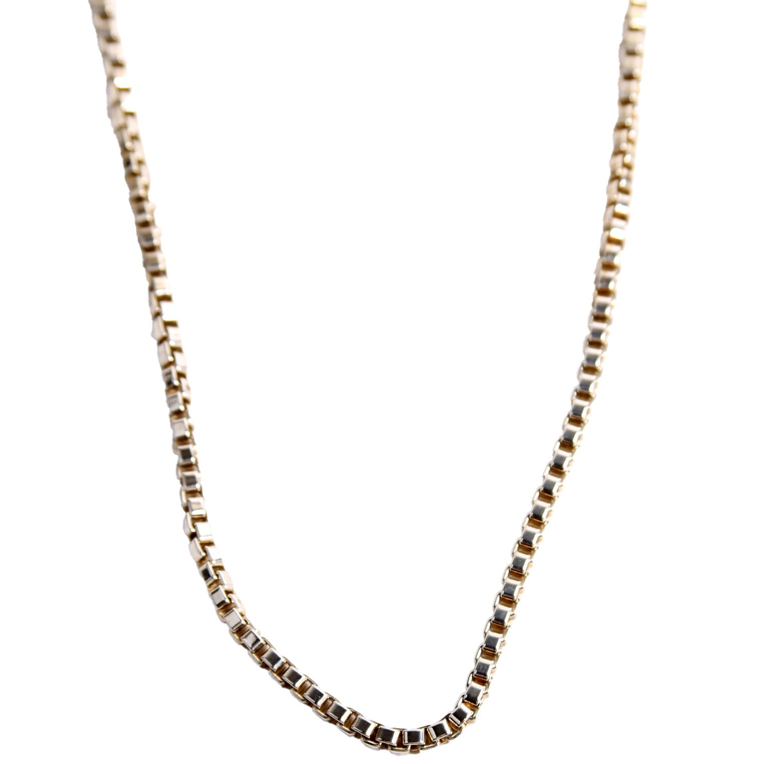 Venetian Box Chain Necklace 925