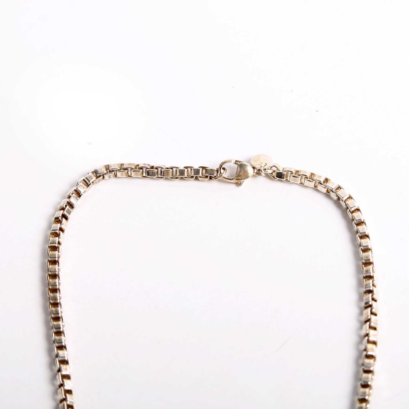 Venetian Box Chain Necklace 925
