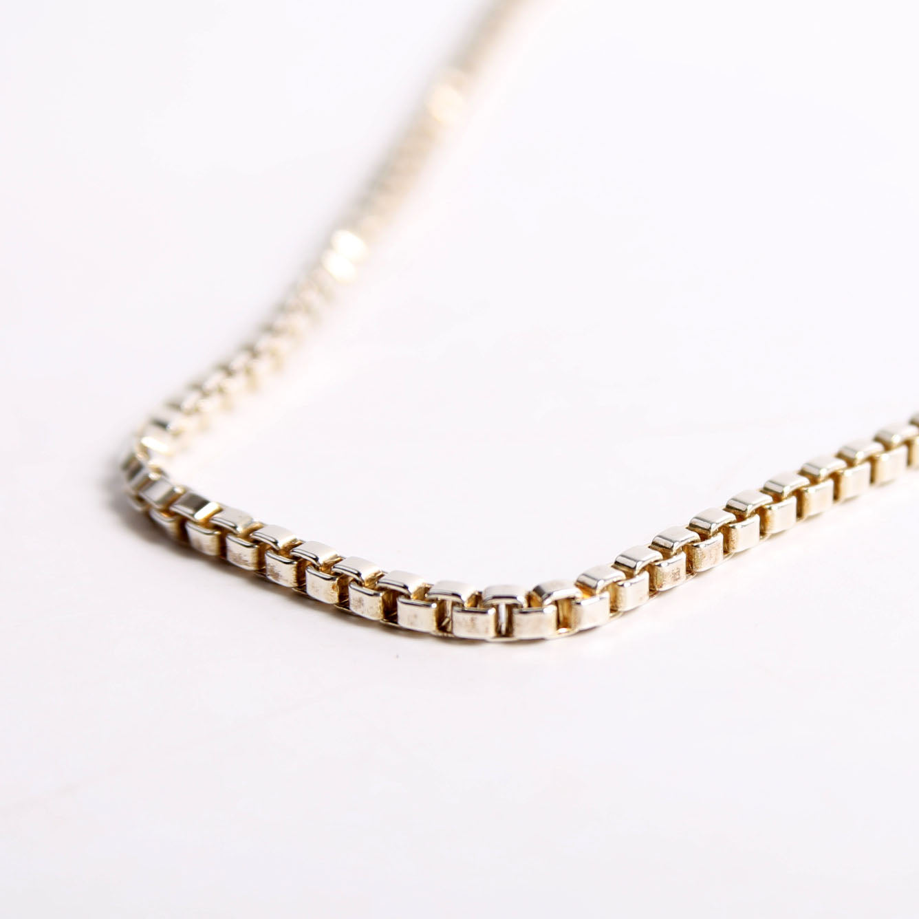 Venetian Box Chain Necklace 925