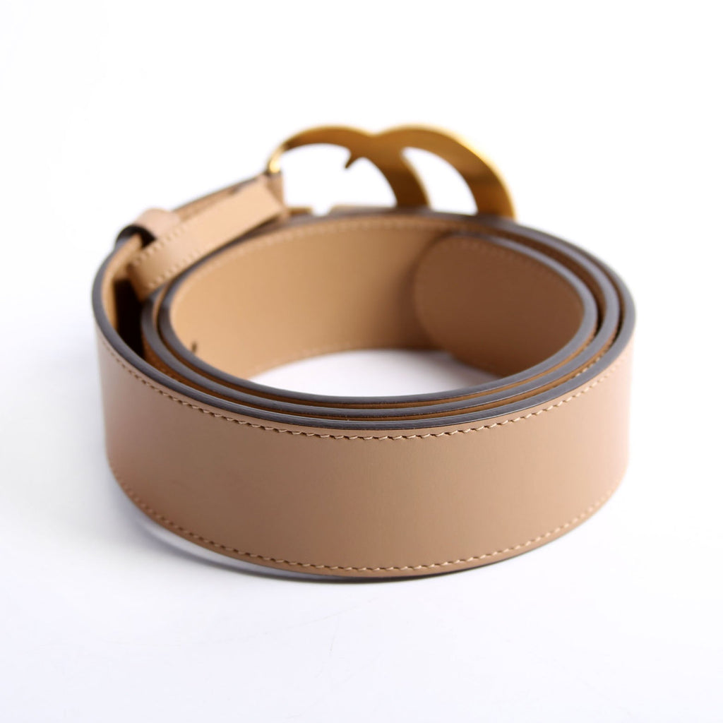 400593 Marmont GG Leather Belt Size 90/36 Brown