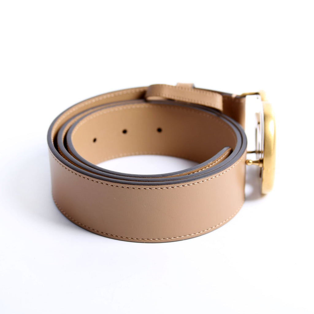400593 Marmont GG Leather Belt Size 90/36 Brown