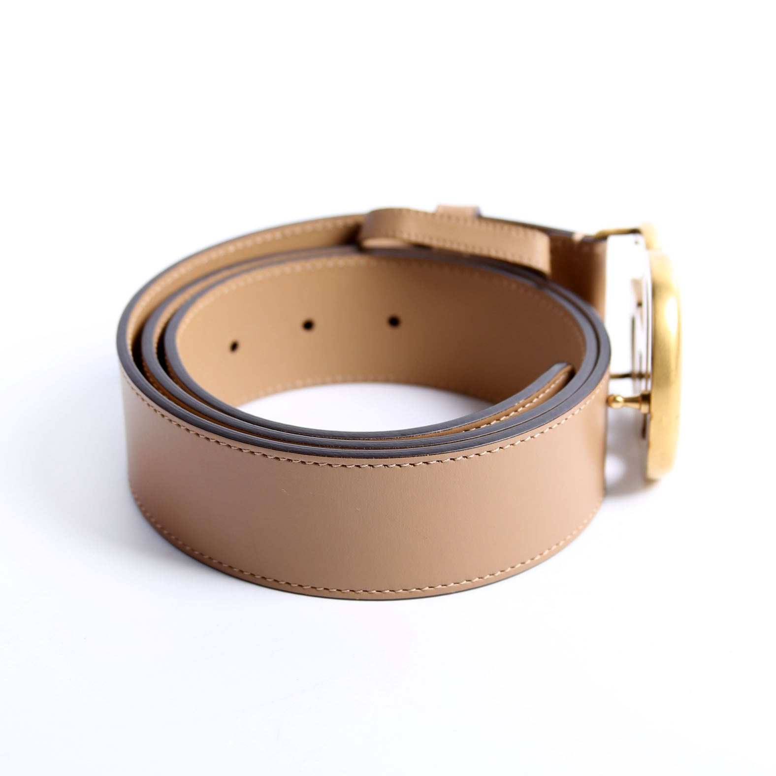 400593 Marmont GG Leather Belt Size 90/36 Brown