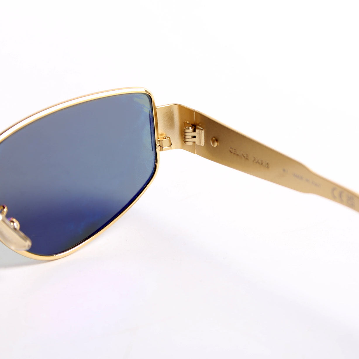 CL40293U Triomphe Metal Sunglasses Gold/Brown