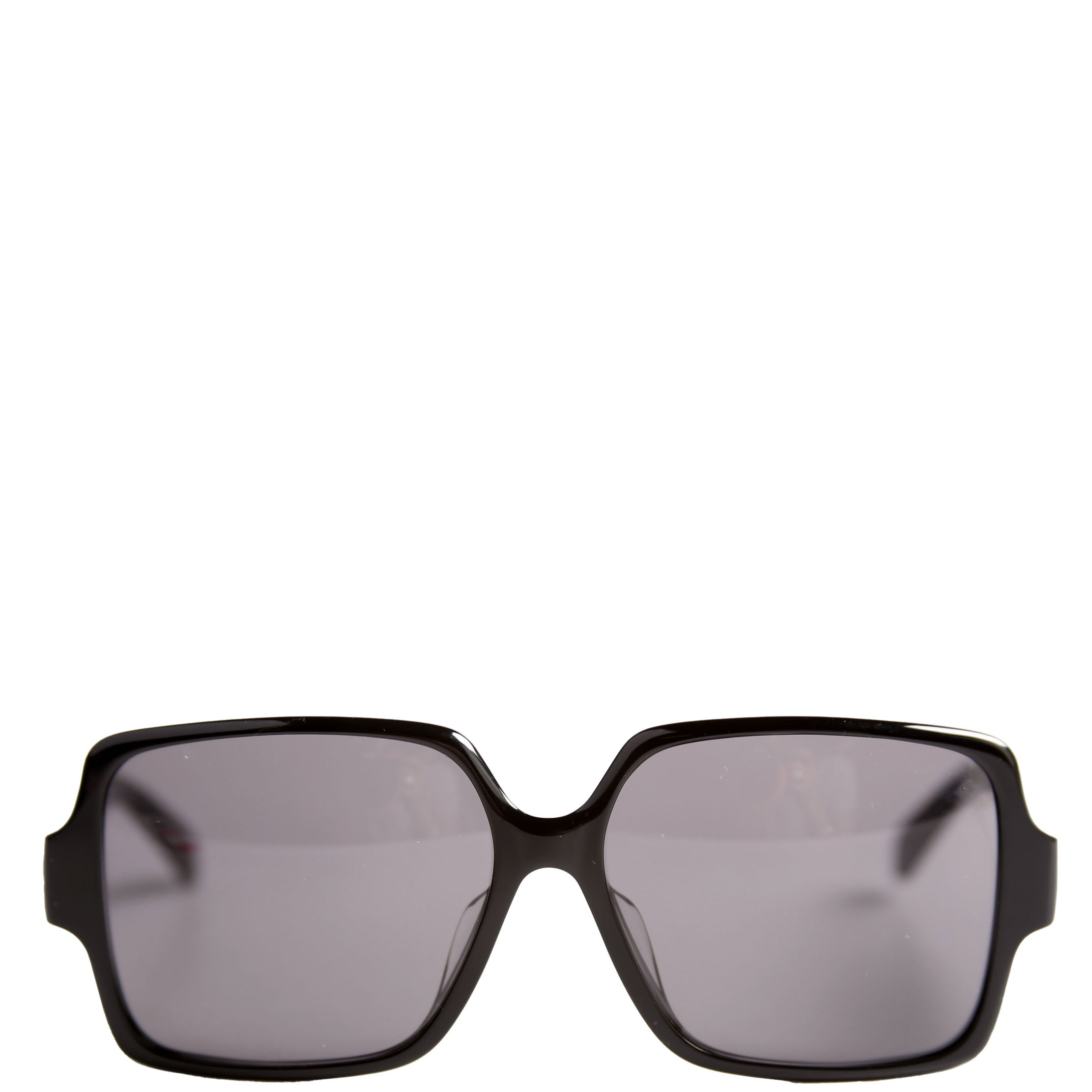CL40316U Triomphe Square Sunglasses Black