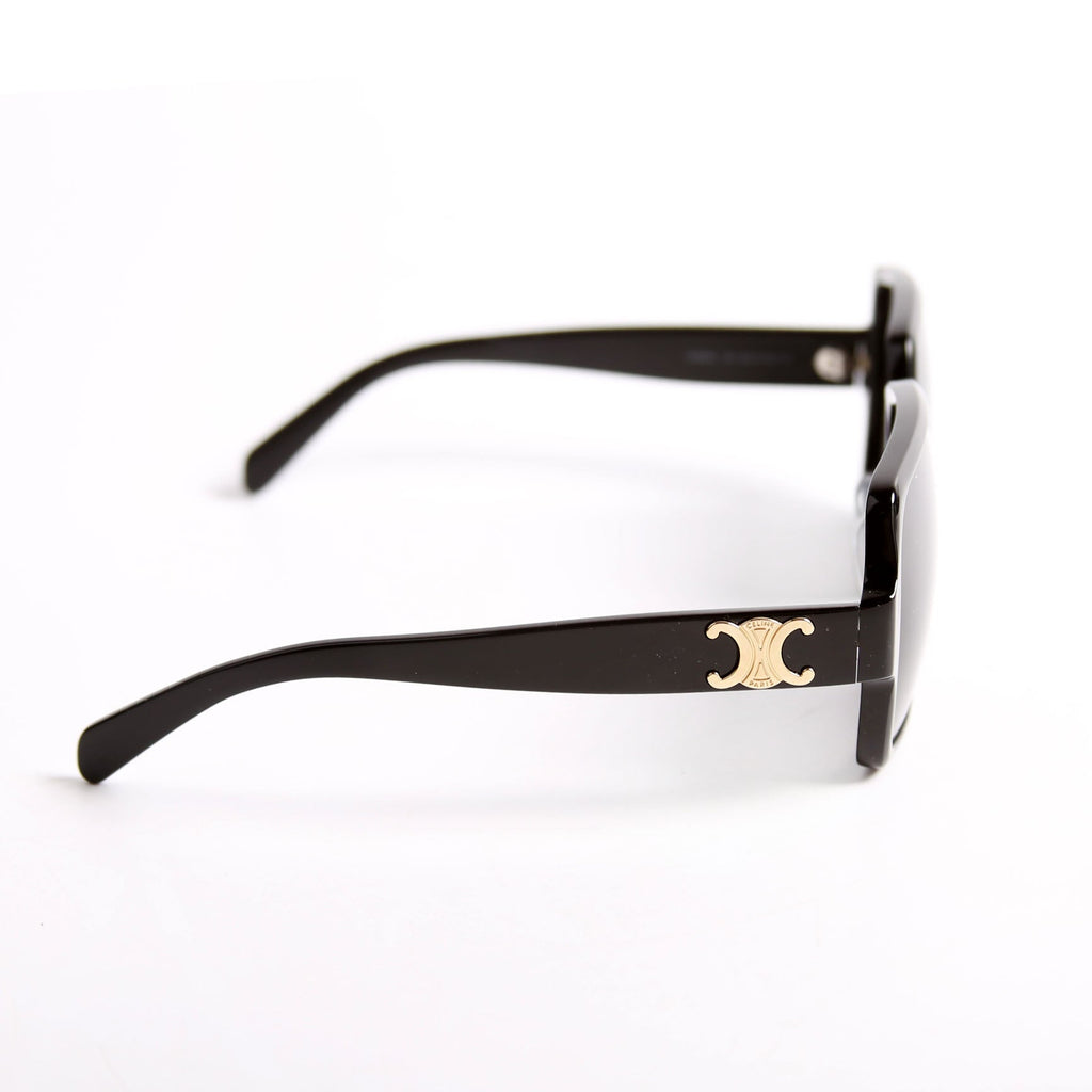 CL40316U Triomphe Square Sunglasses Black