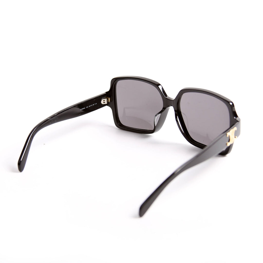 CL40316U Triomphe Square Sunglasses Black