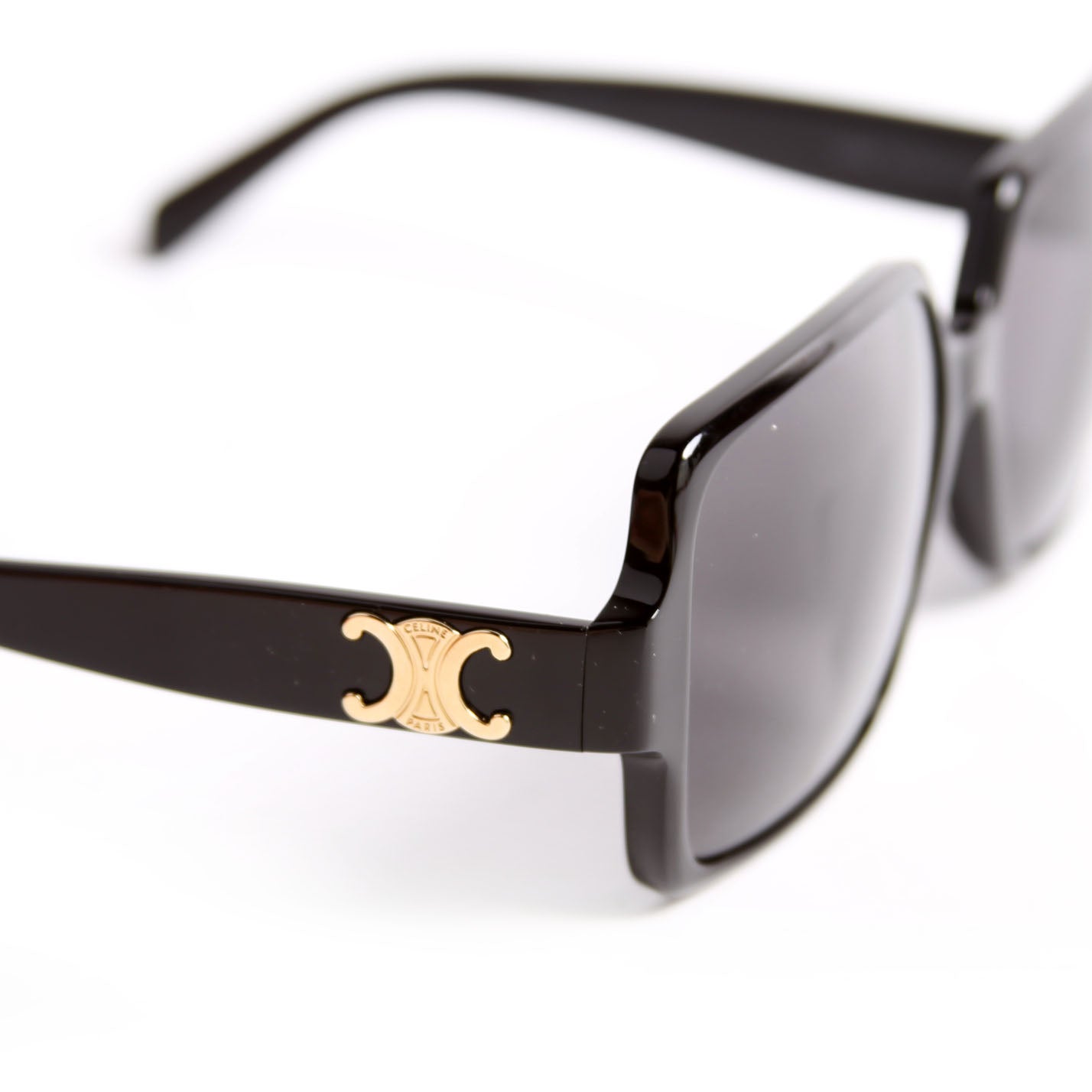 CL40316U Triomphe Square Sunglasses Black
