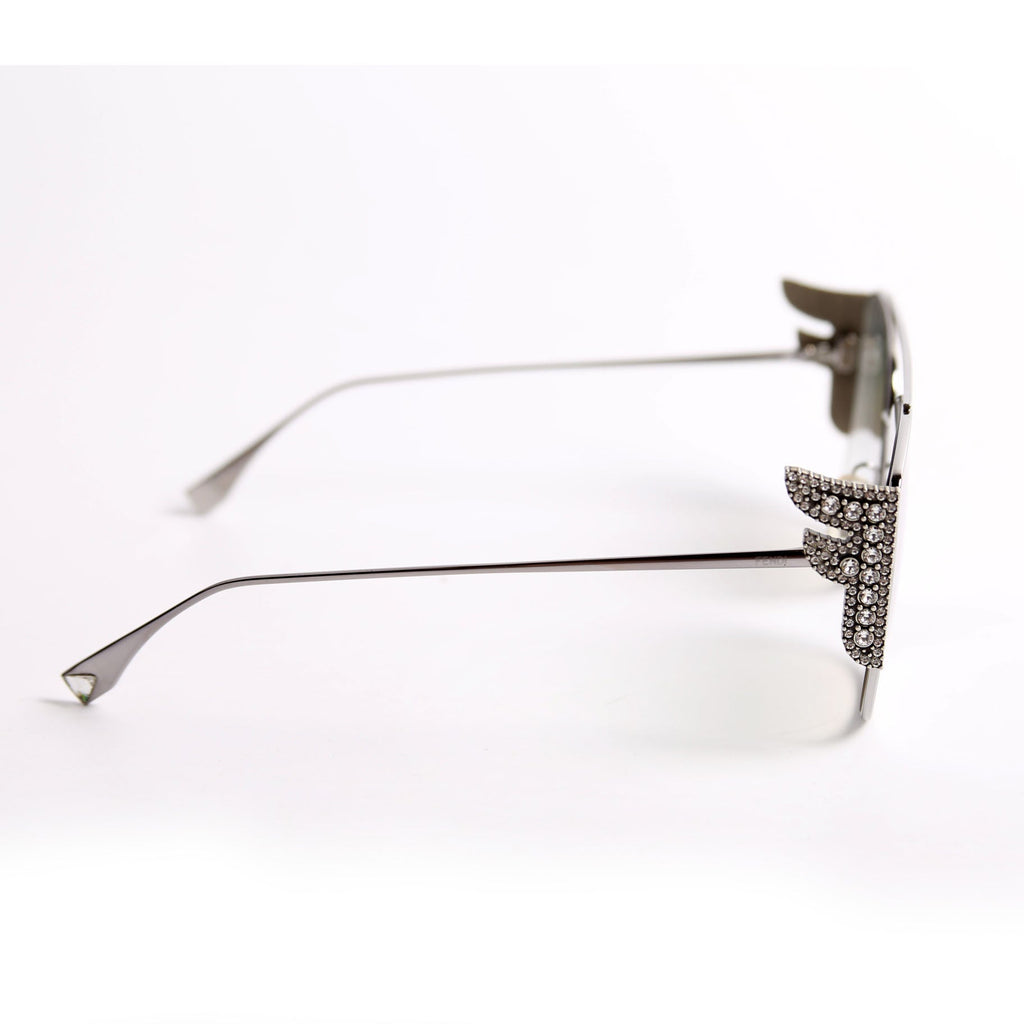 FF0380/G/S Freedom FF Crystal Sunglasses Silver