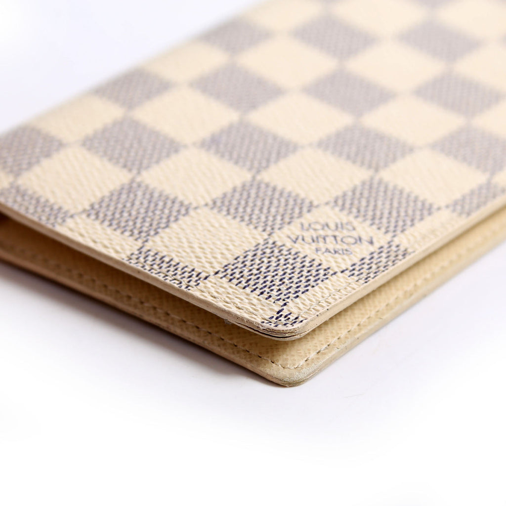 Checkbook Cover Azur