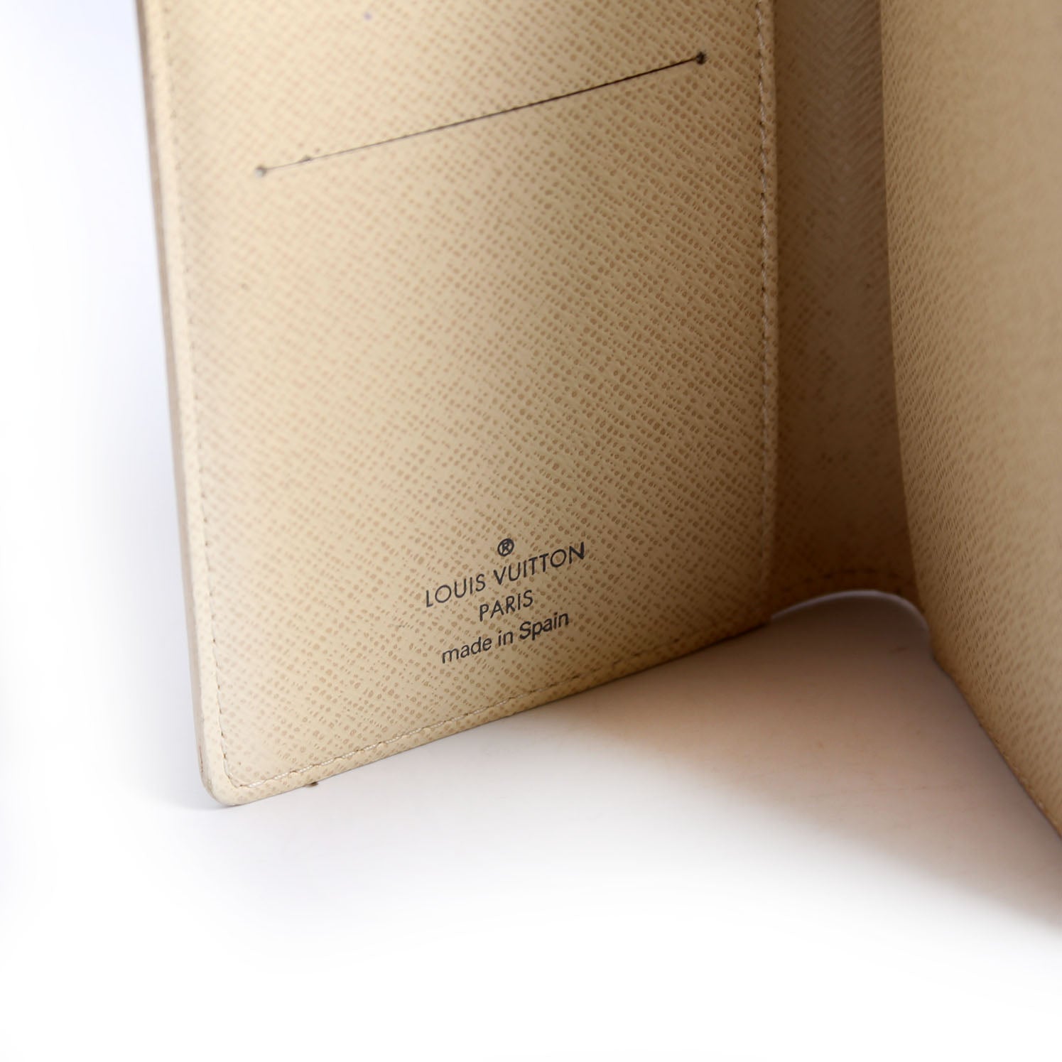 Checkbook Cover Azur