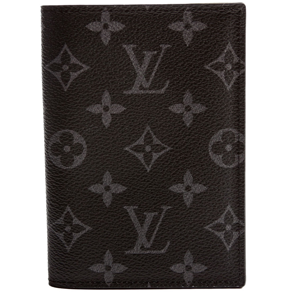 Passport Holder Monogram Eclipse