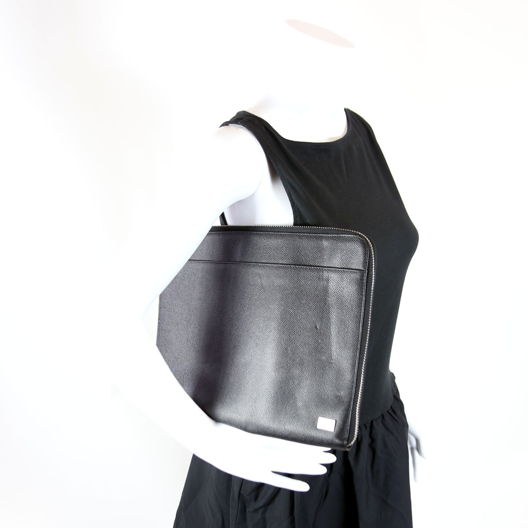 Documents Holder Vintage Black