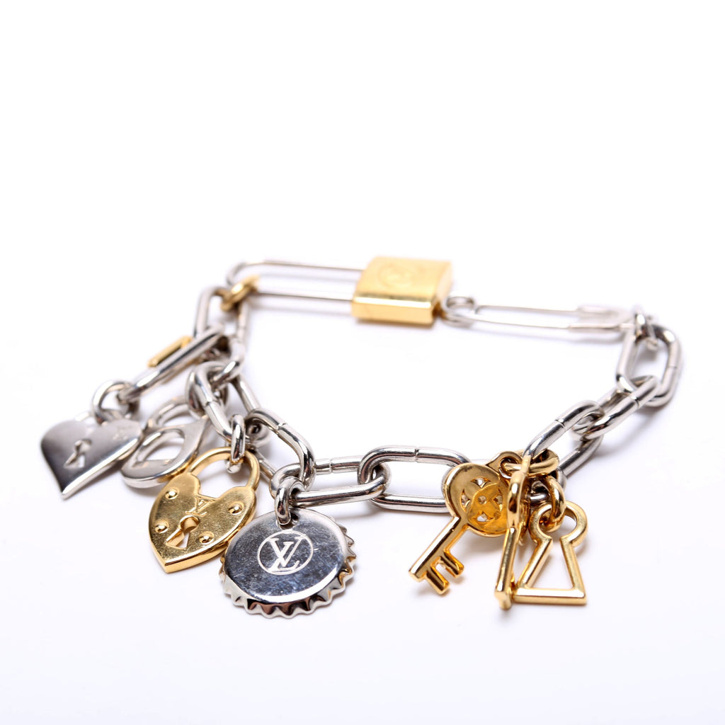Locks & Keys Chain Bag Charm