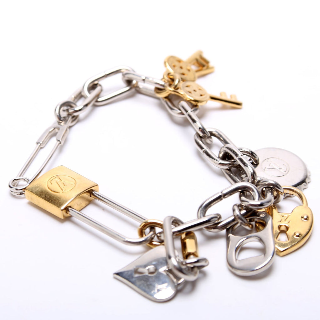 Locks & Keys Chain Bag Charm