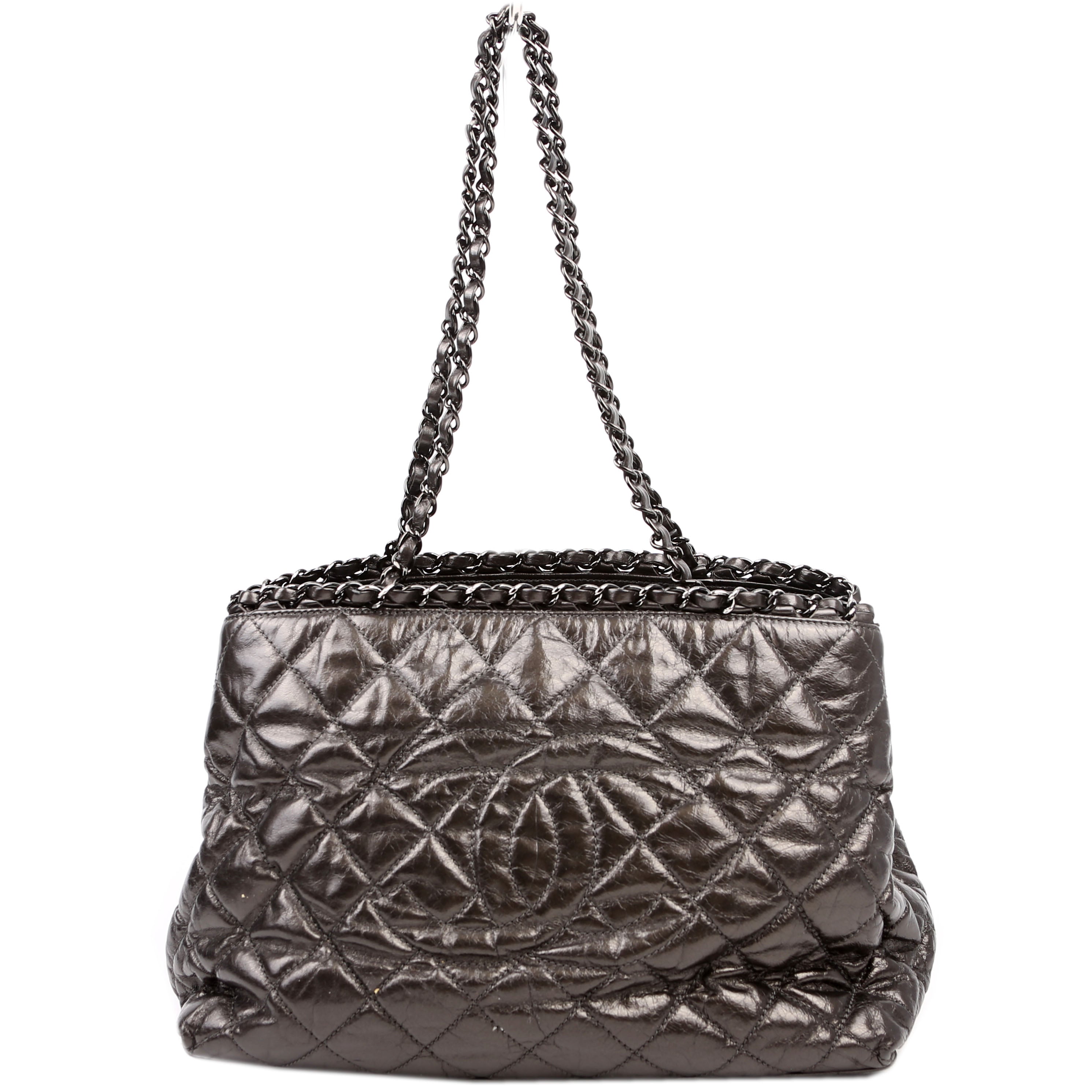 Chain Me Tote Small 14M Grey