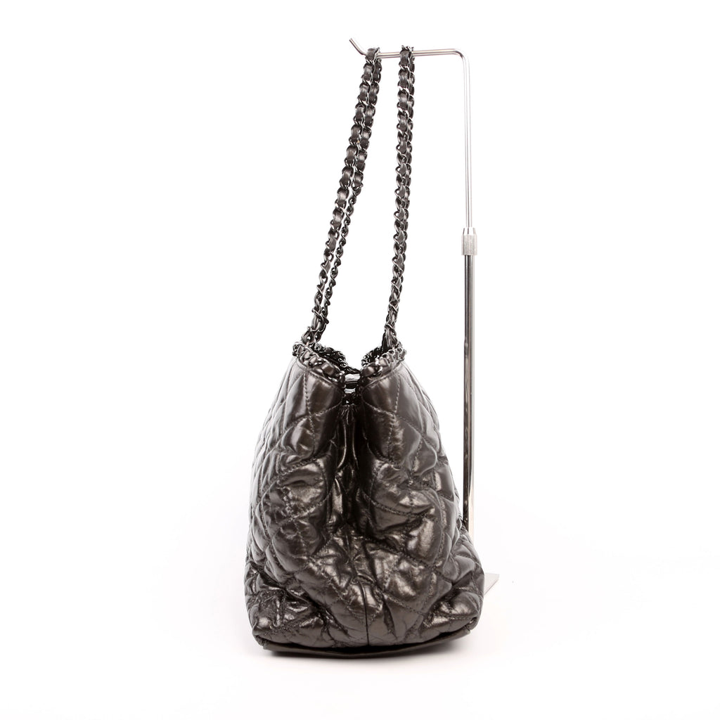 Chain Me Tote Small 14M Grey