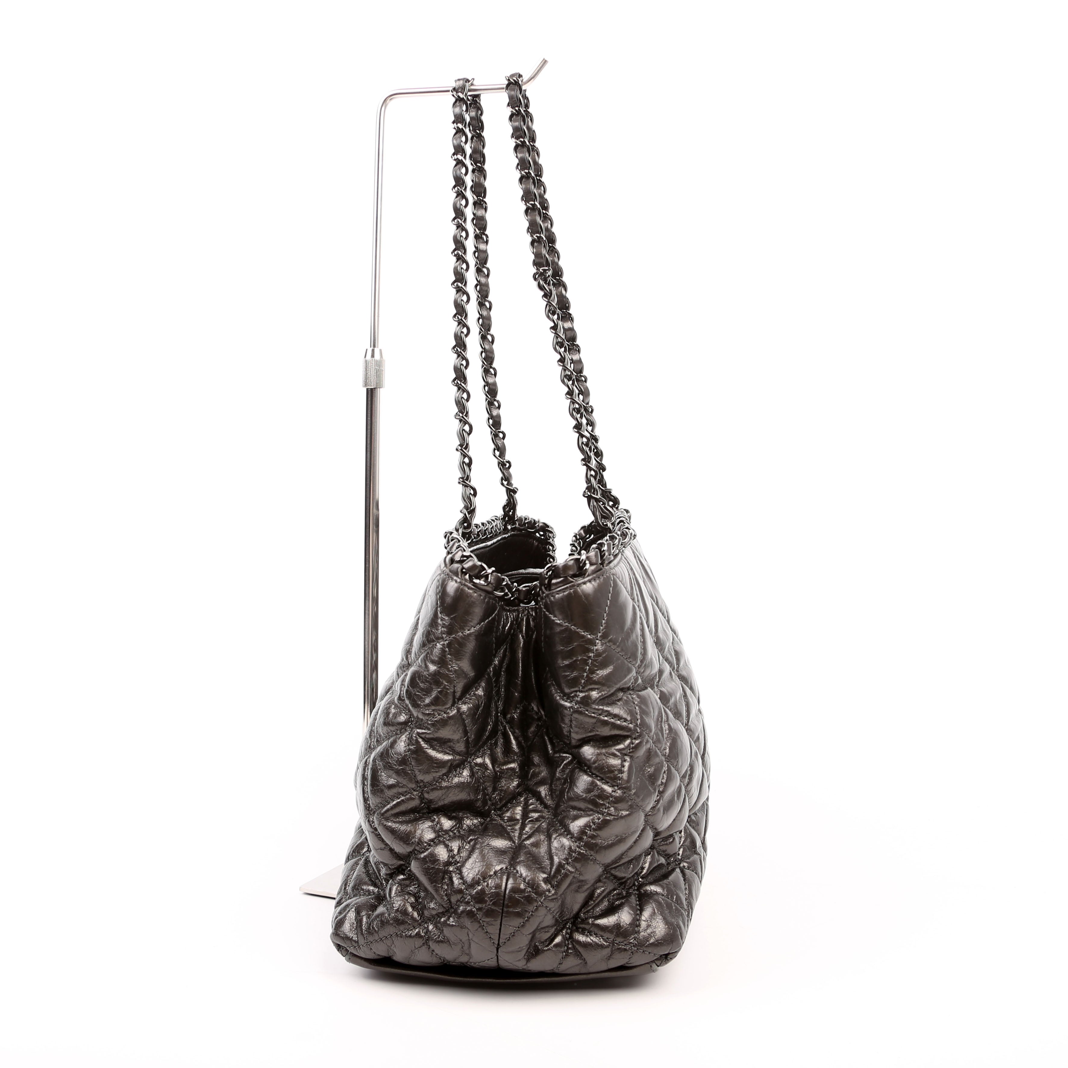 Chain Me Tote Small 14M Grey