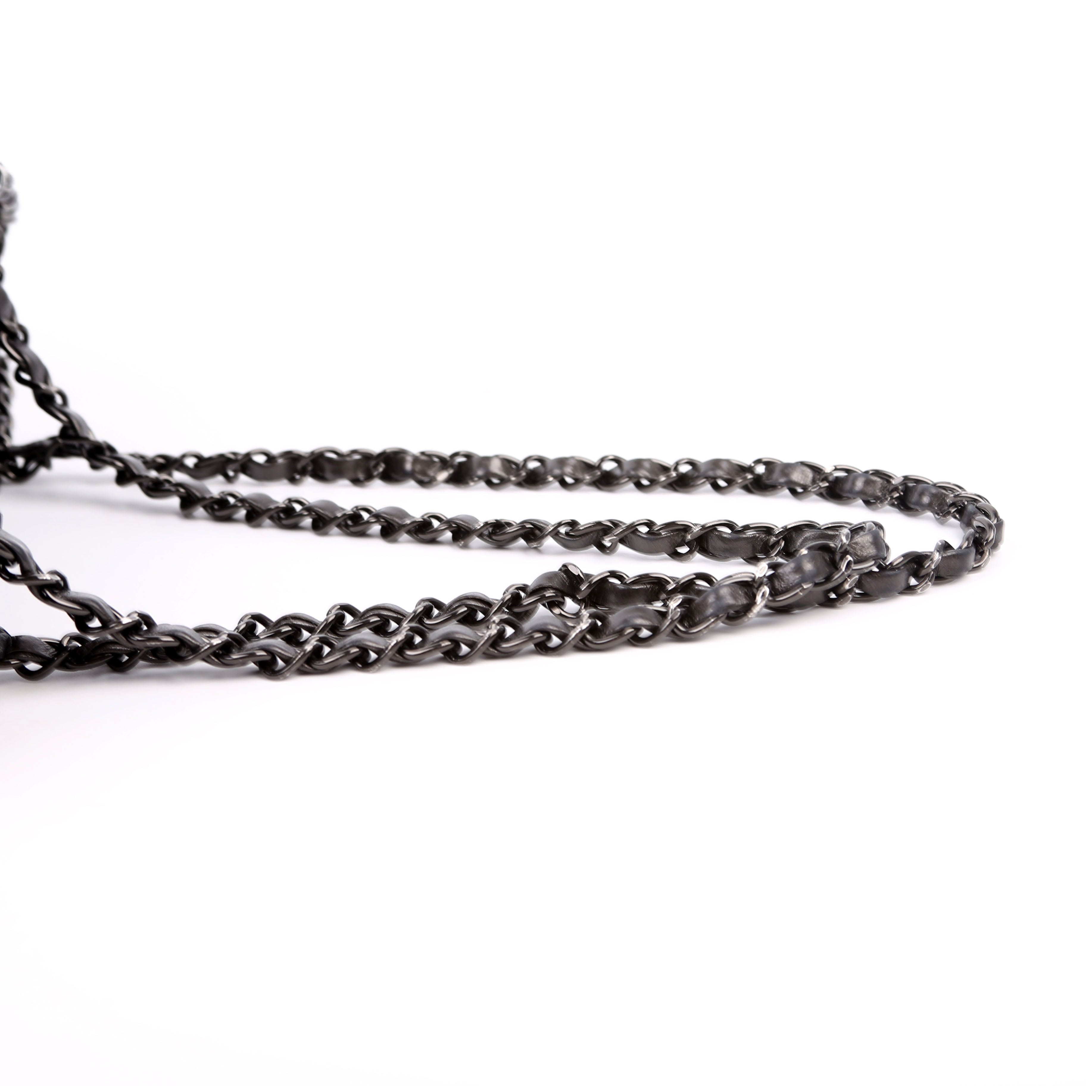 Chain Me Tote Small 14M Grey