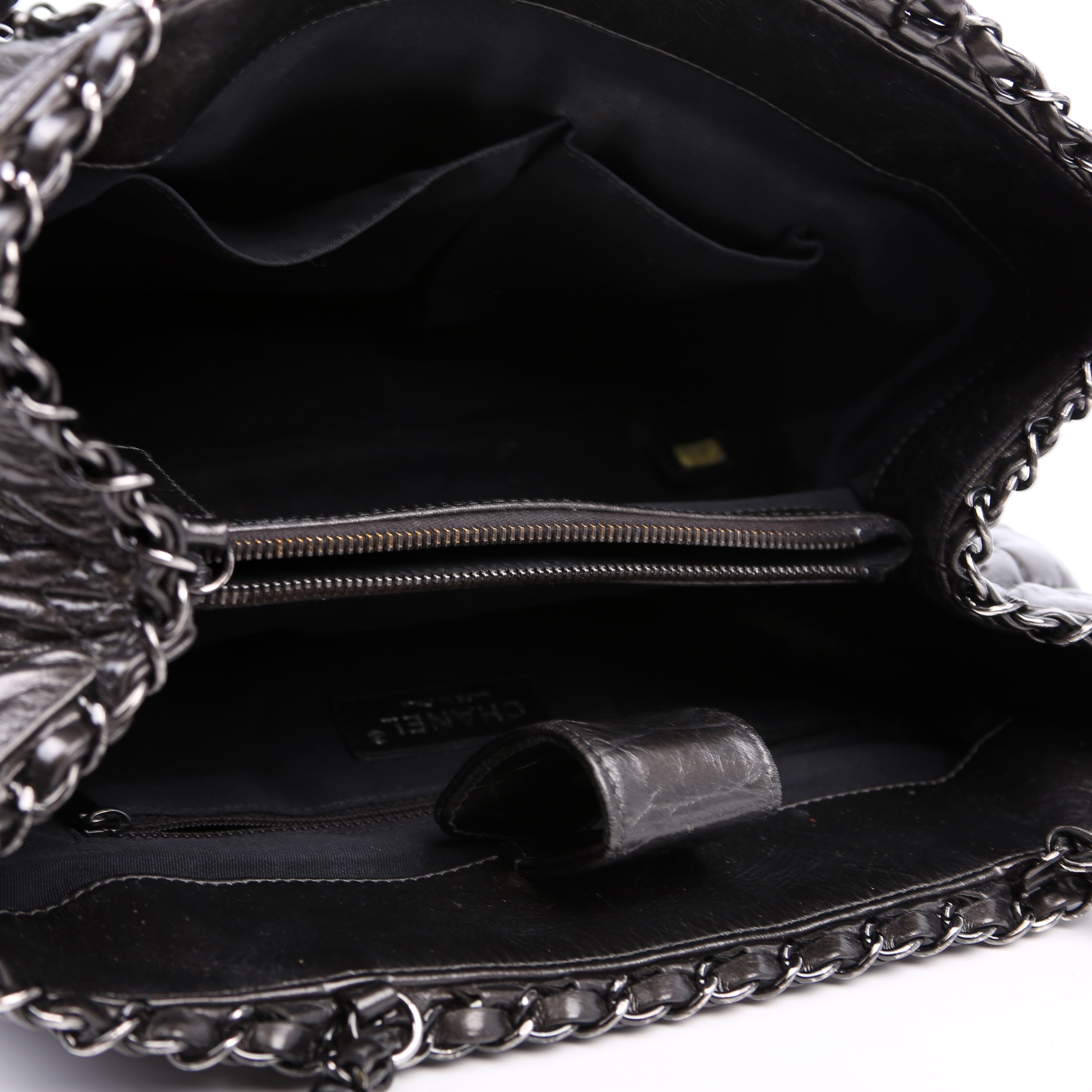 Chain Me Tote Small 14M Grey
