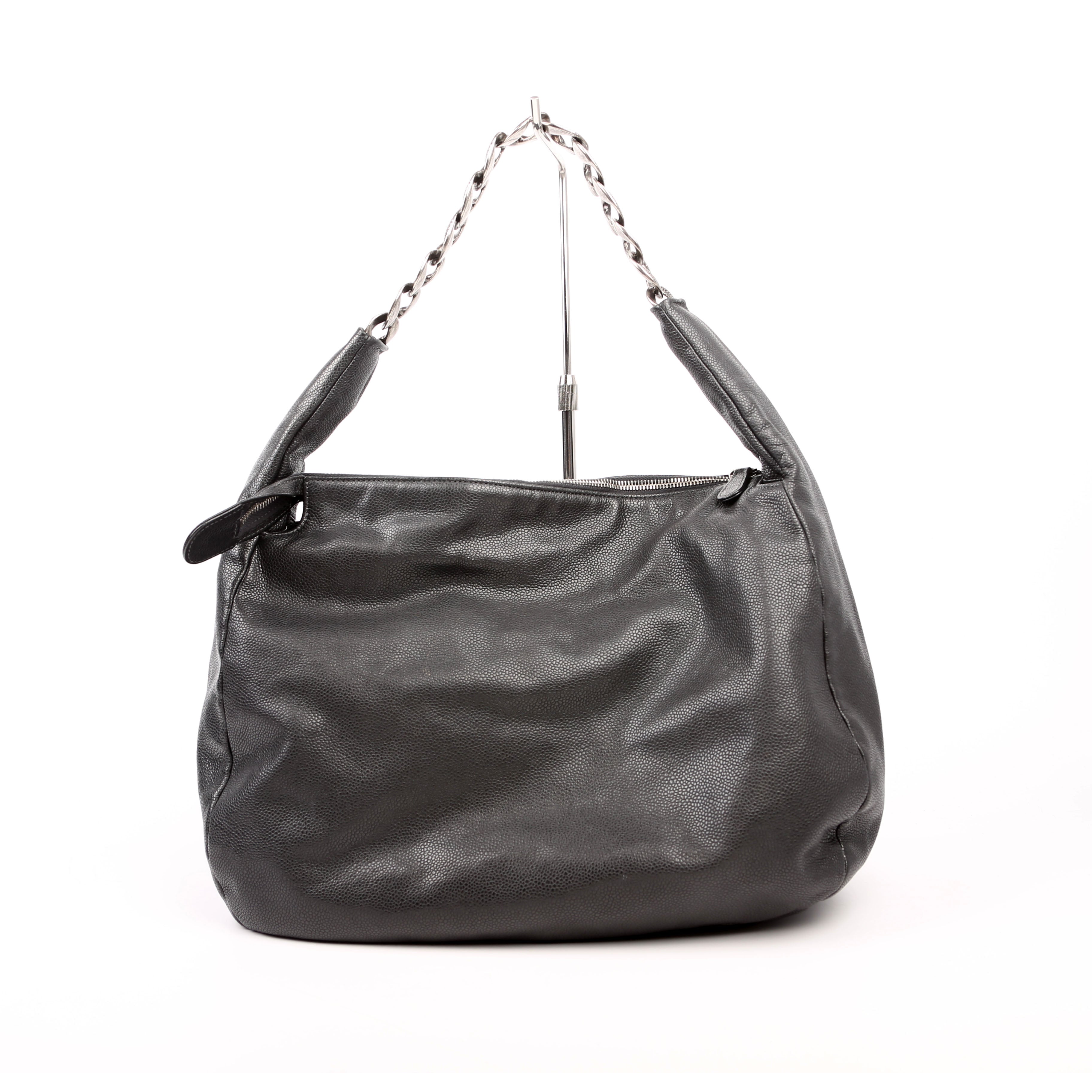Chanel 31 Caviar Hobo Grey