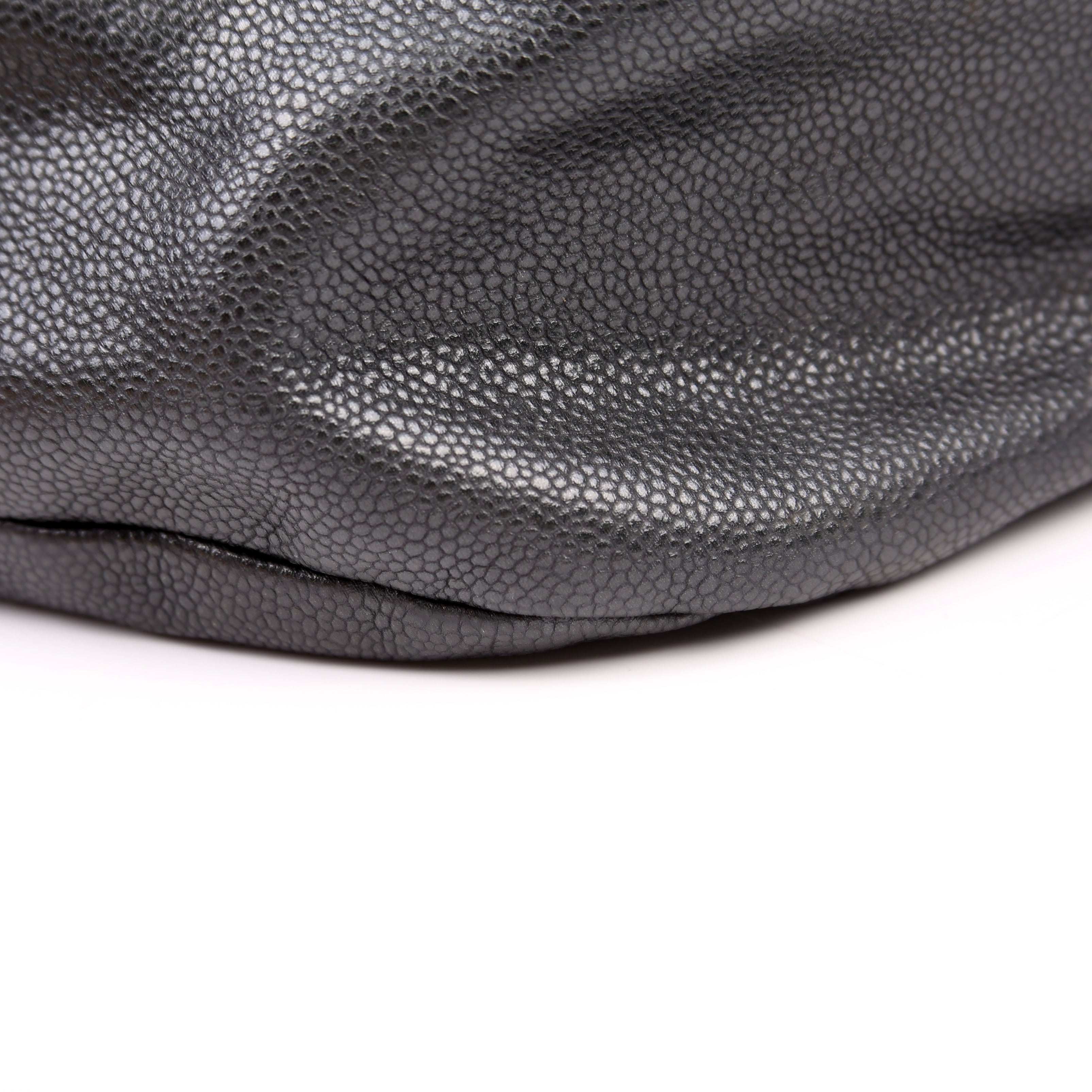 Chanel 31 Caviar Hobo Grey