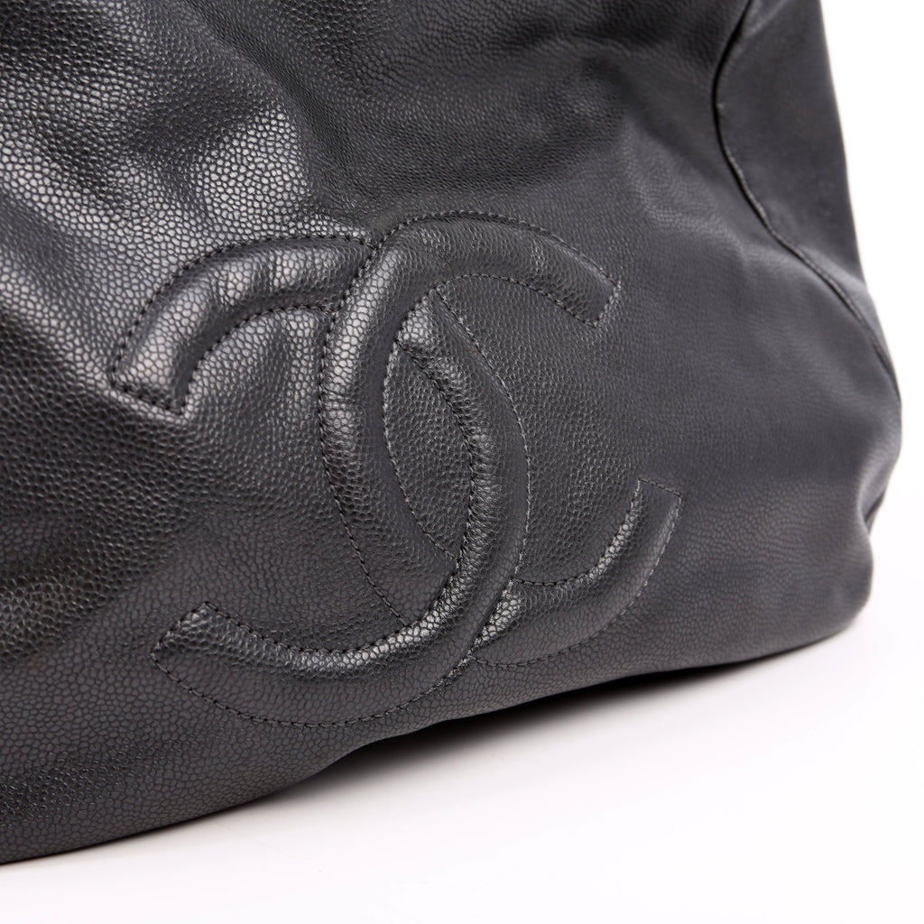 Chanel 31 Caviar Hobo Grey
