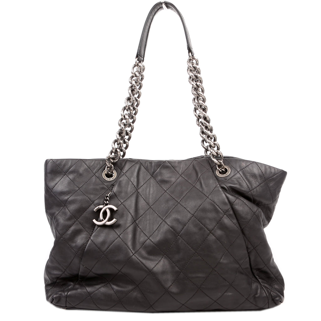 Coco Pleats Tote 16M Black