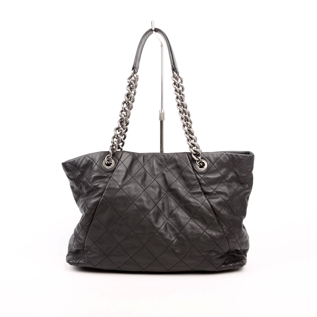 Coco Pleats Tote 16M Black