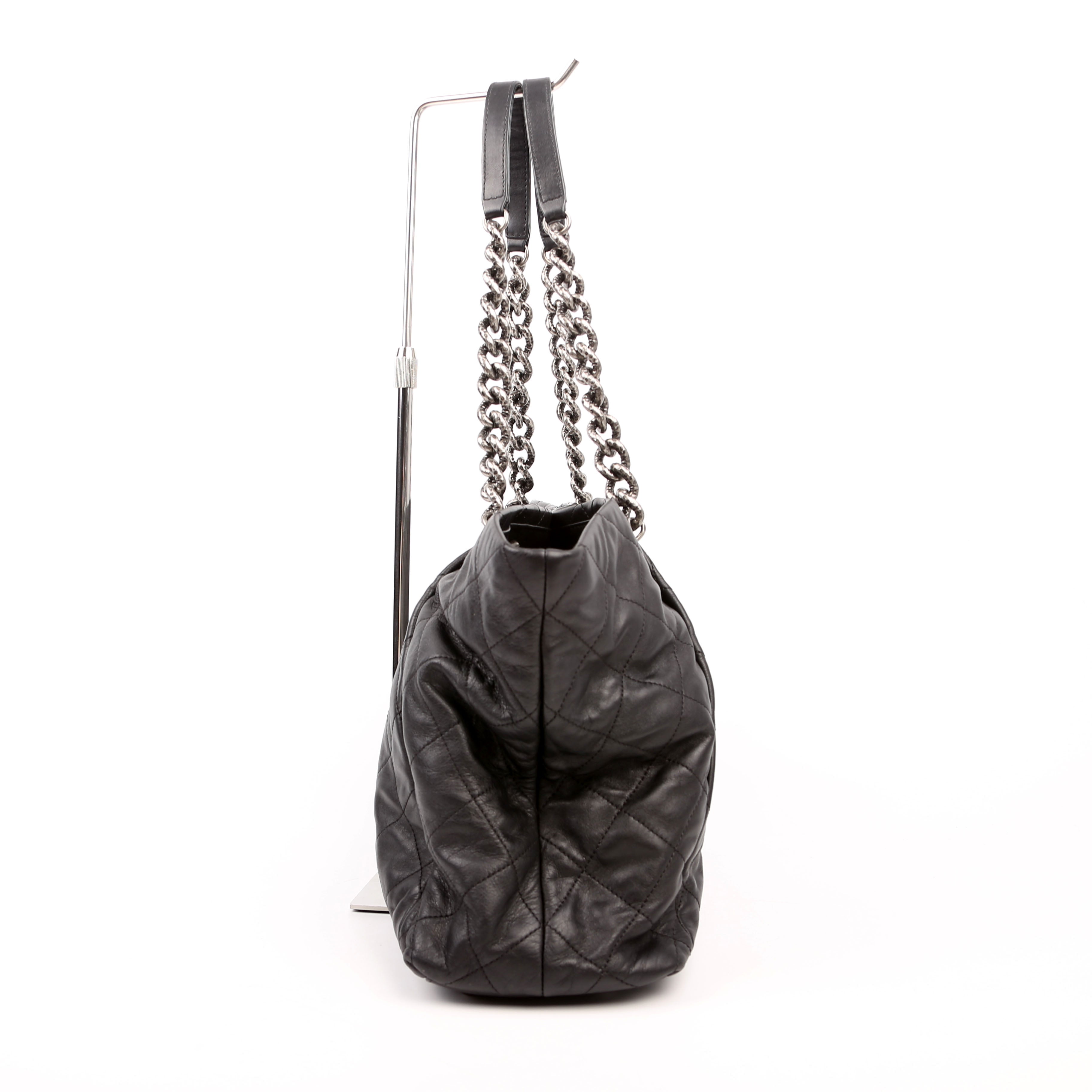 Coco Pleats Tote 16M Black