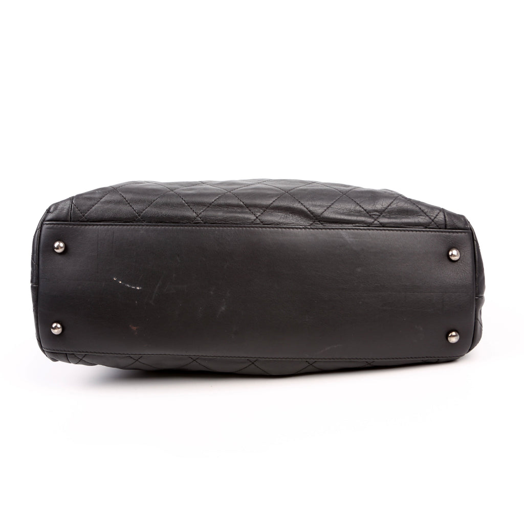 Coco Pleats Tote 16M Black