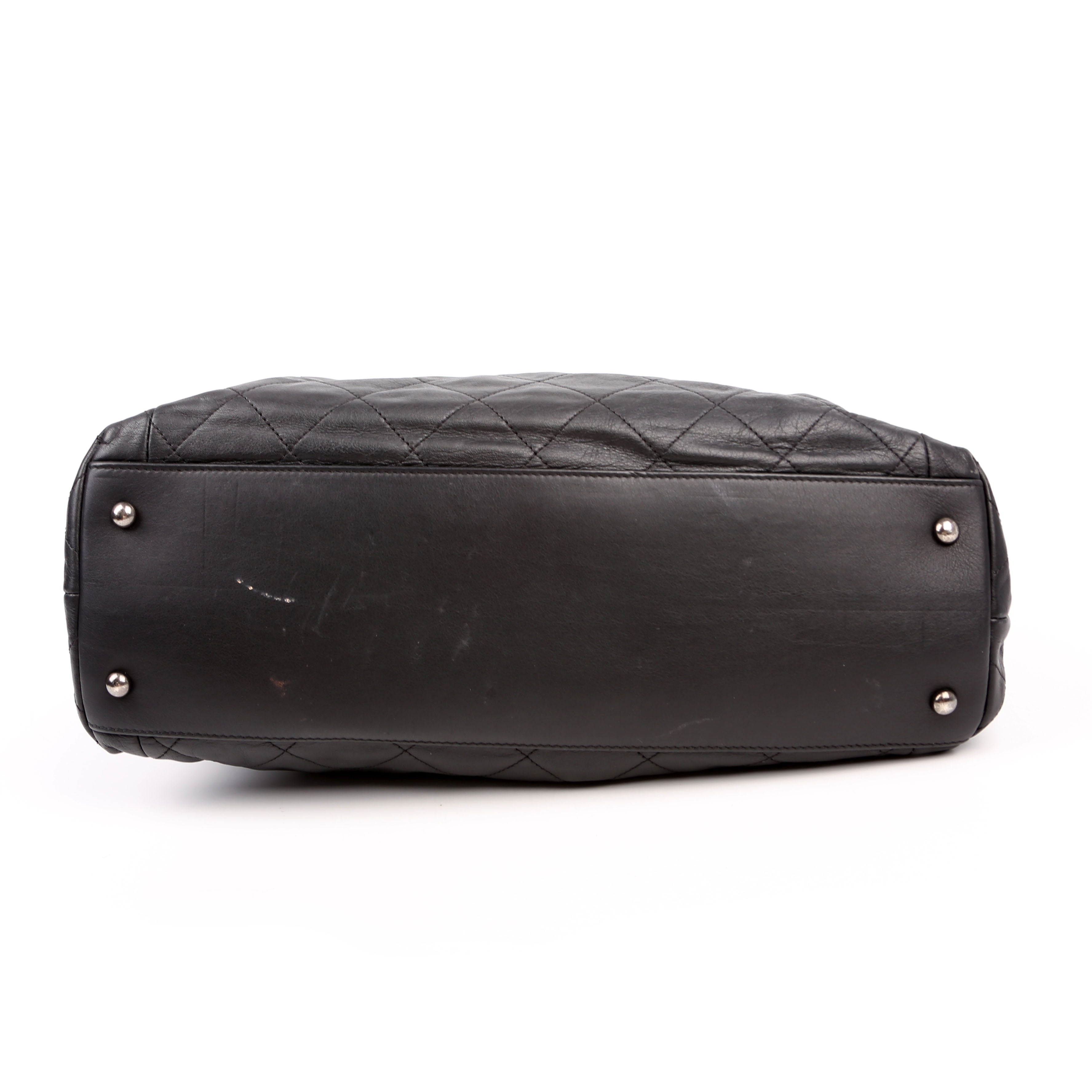 Coco Pleats Tote 16M Black
