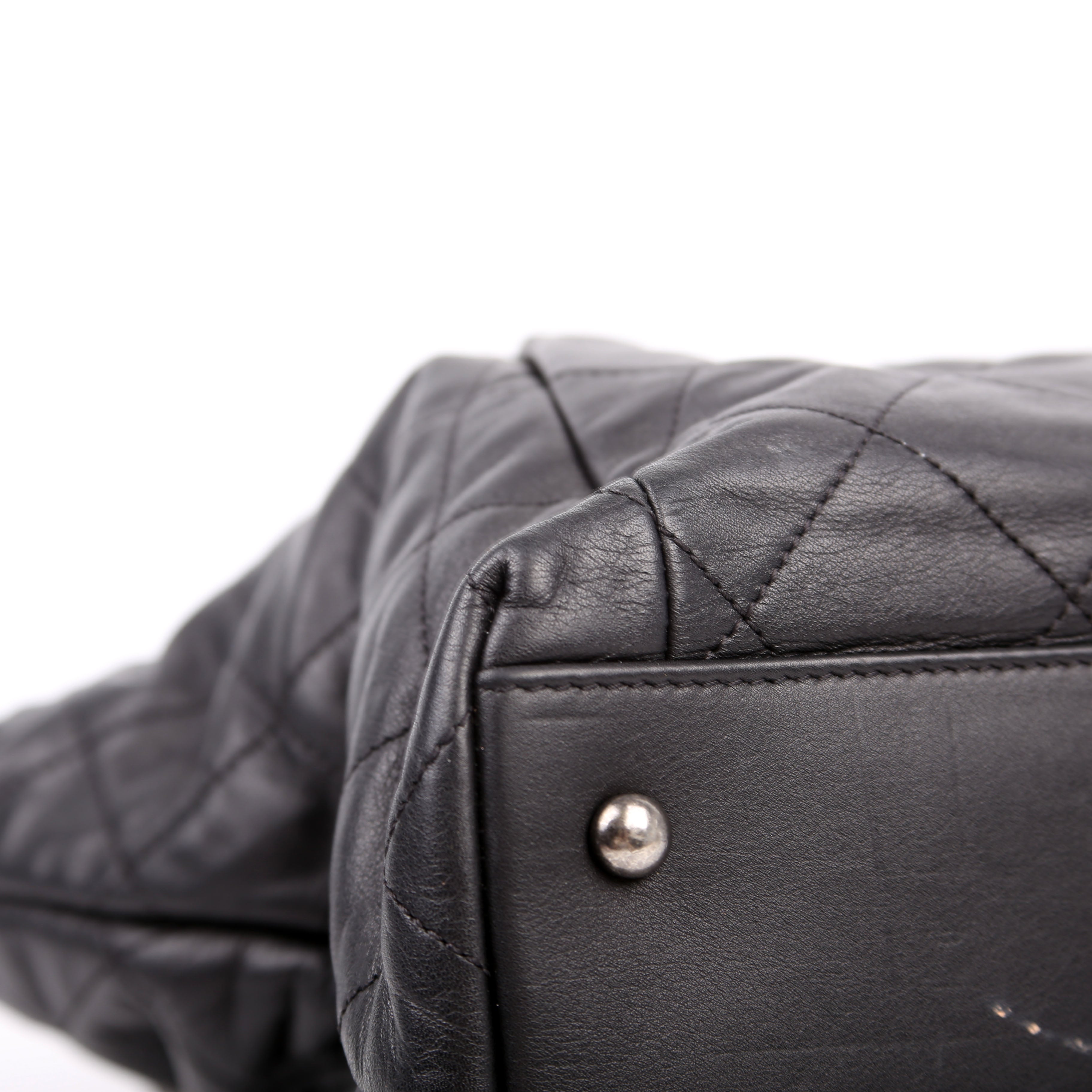 Coco Pleats Tote 16M Black