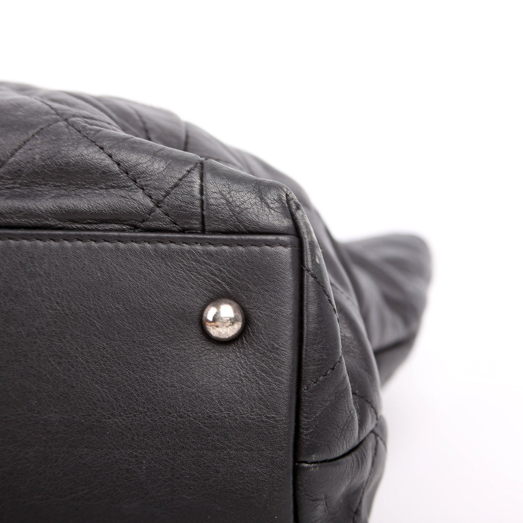 Coco Pleats Tote 16M Black