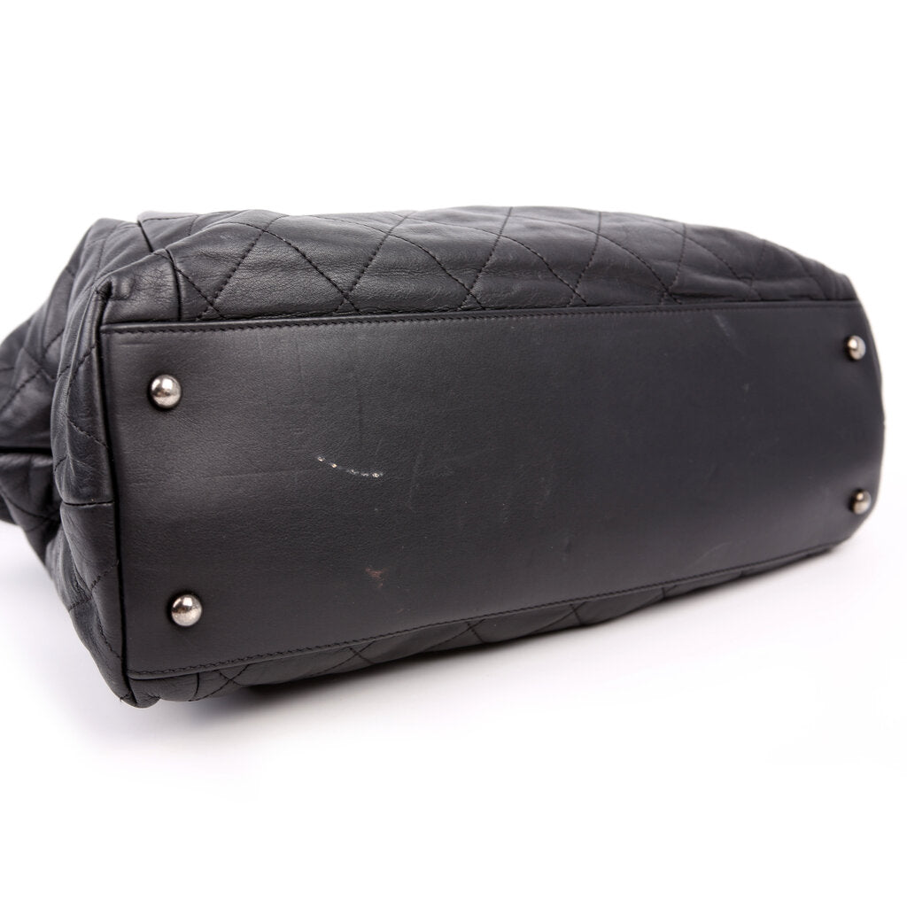 Coco Pleats Tote 16M Black