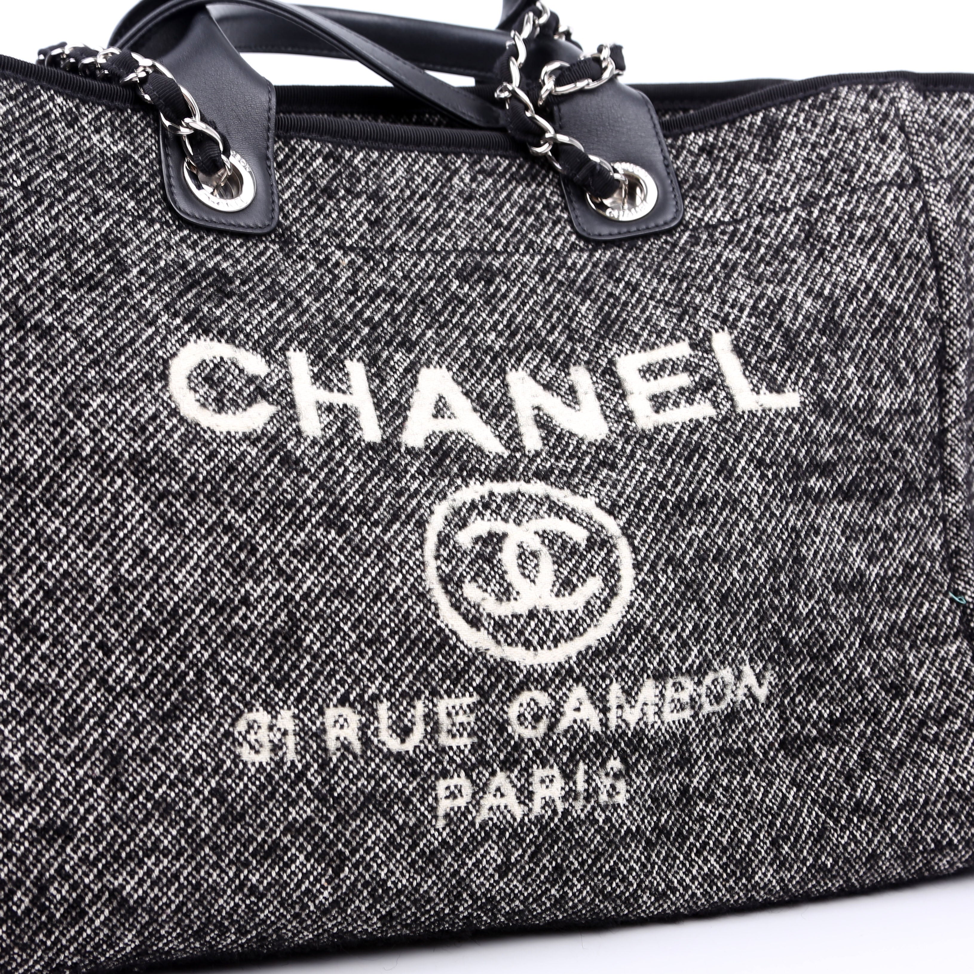 Deauville Medium Mixed Fibers Black